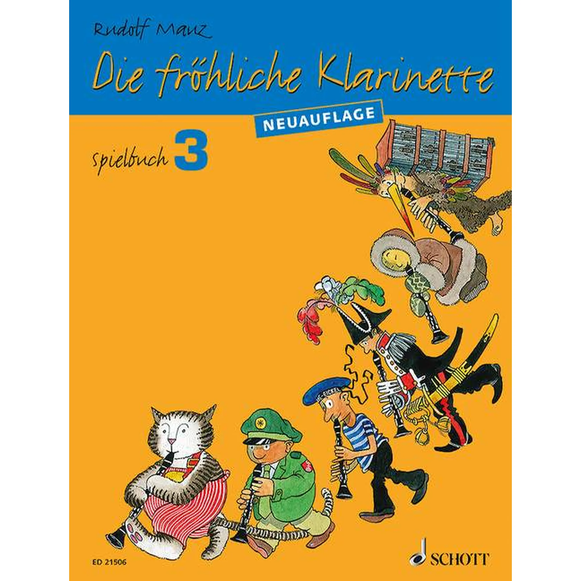 Die fröhliche Klarinette - Spielbuch 3