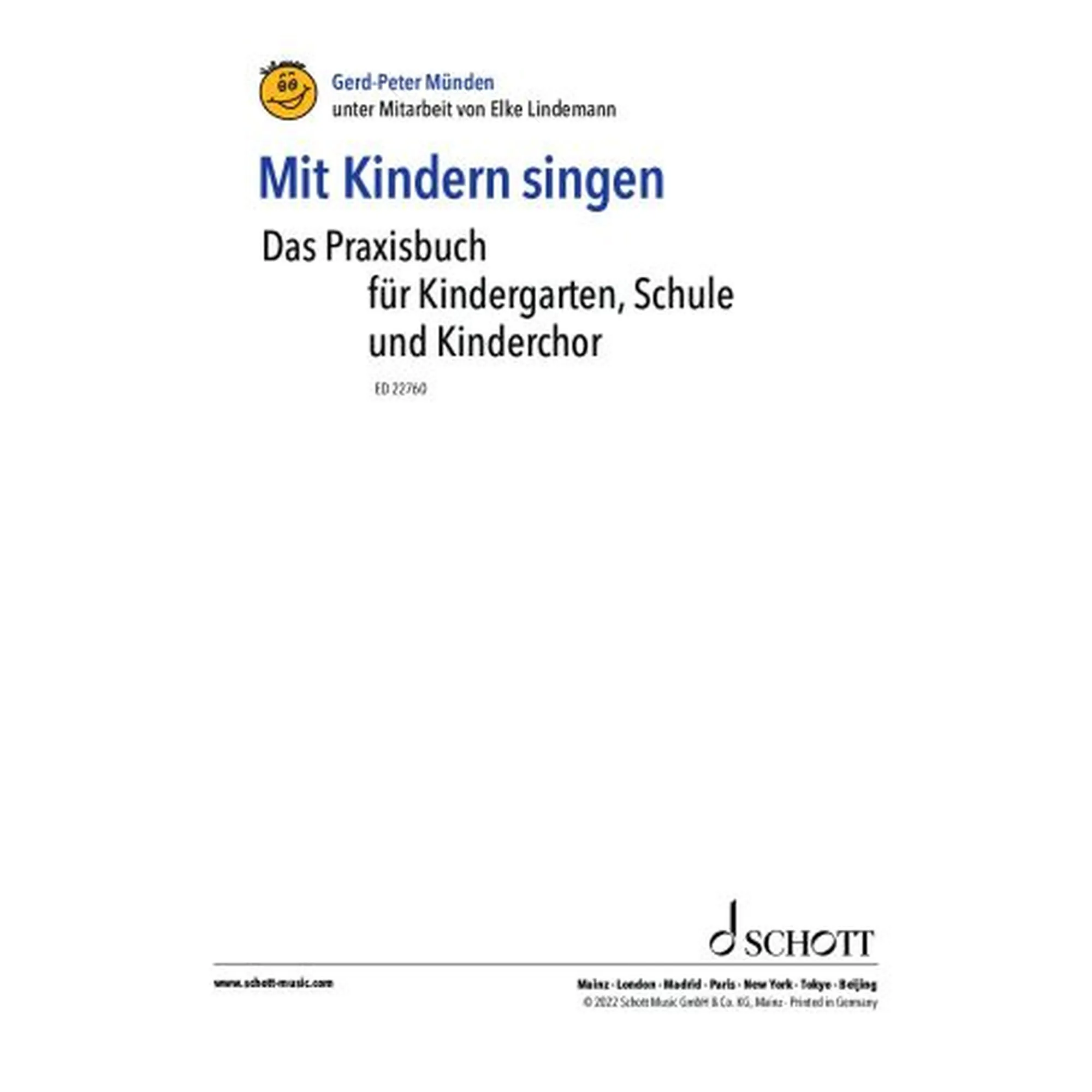 Münden, Gerd-Peter, Mit Kindern singen