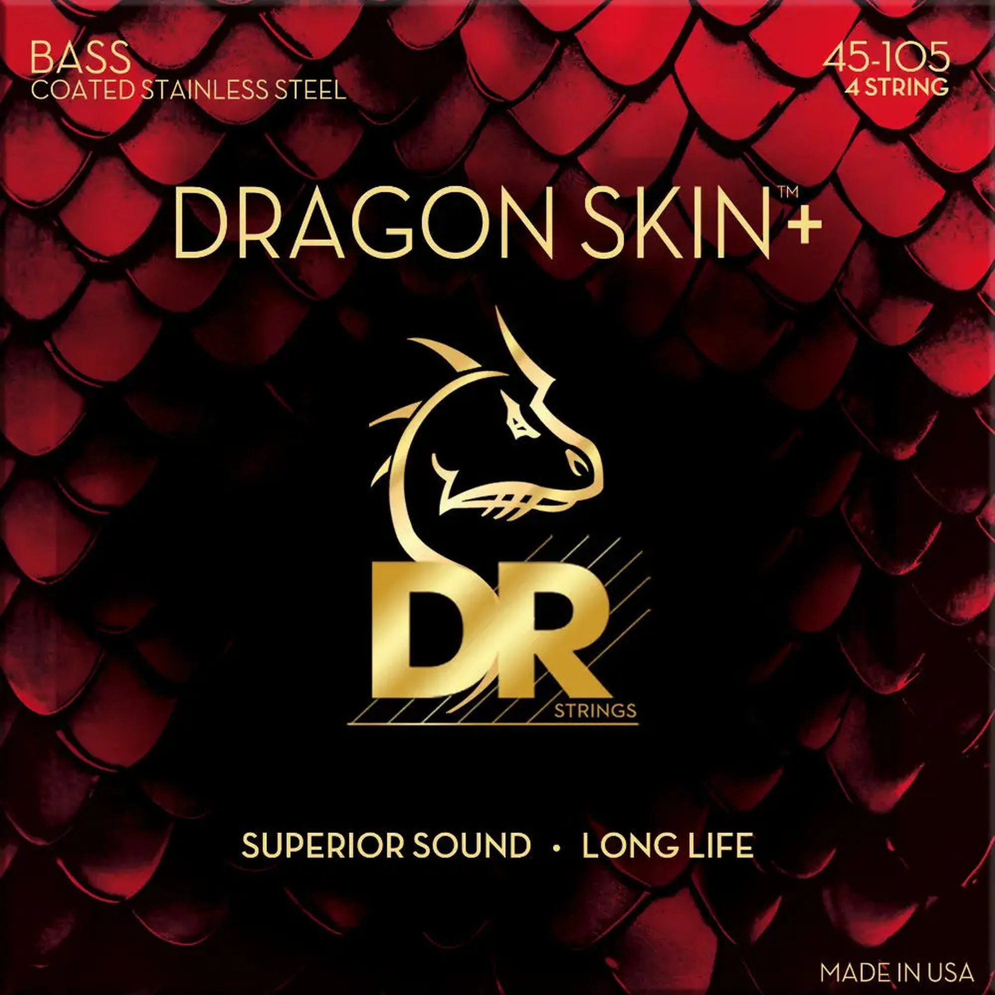 DR Strings DBS-45 Dragon Skin+ Coated
