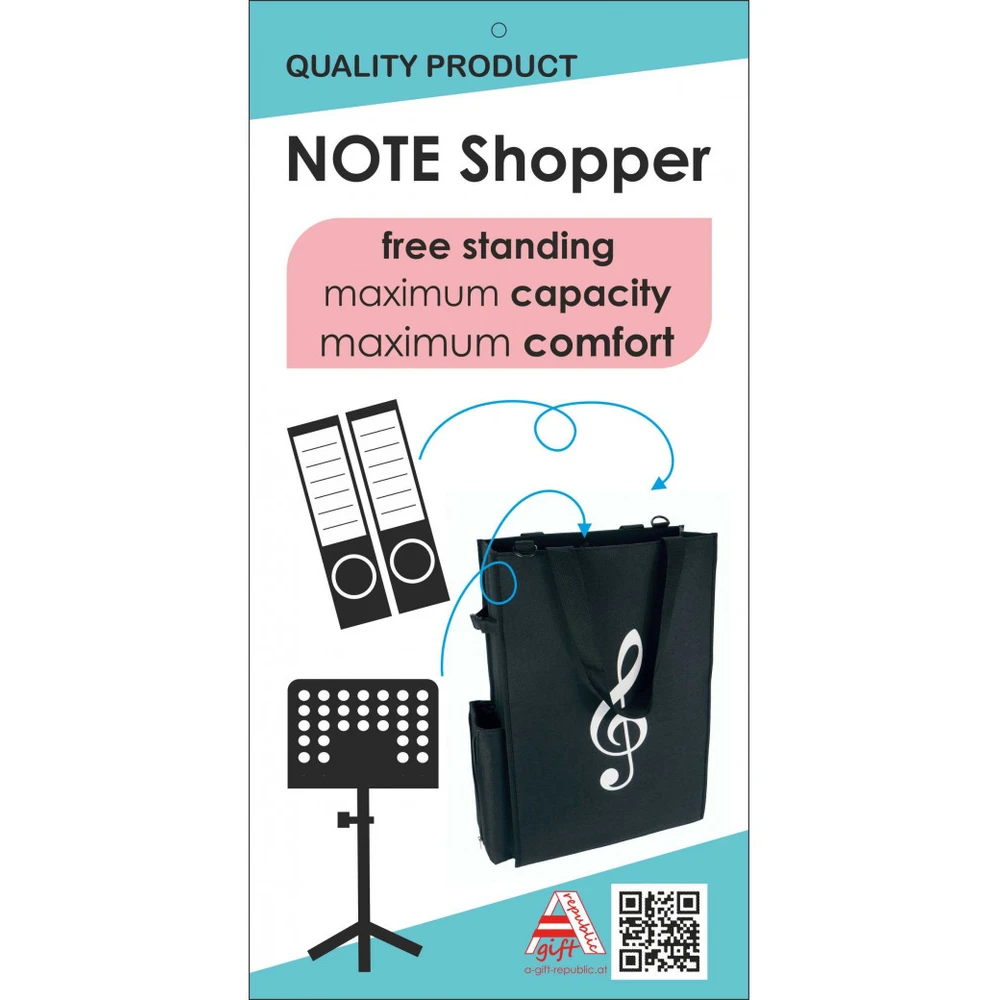 agifty Notentasche Maxi Komfort