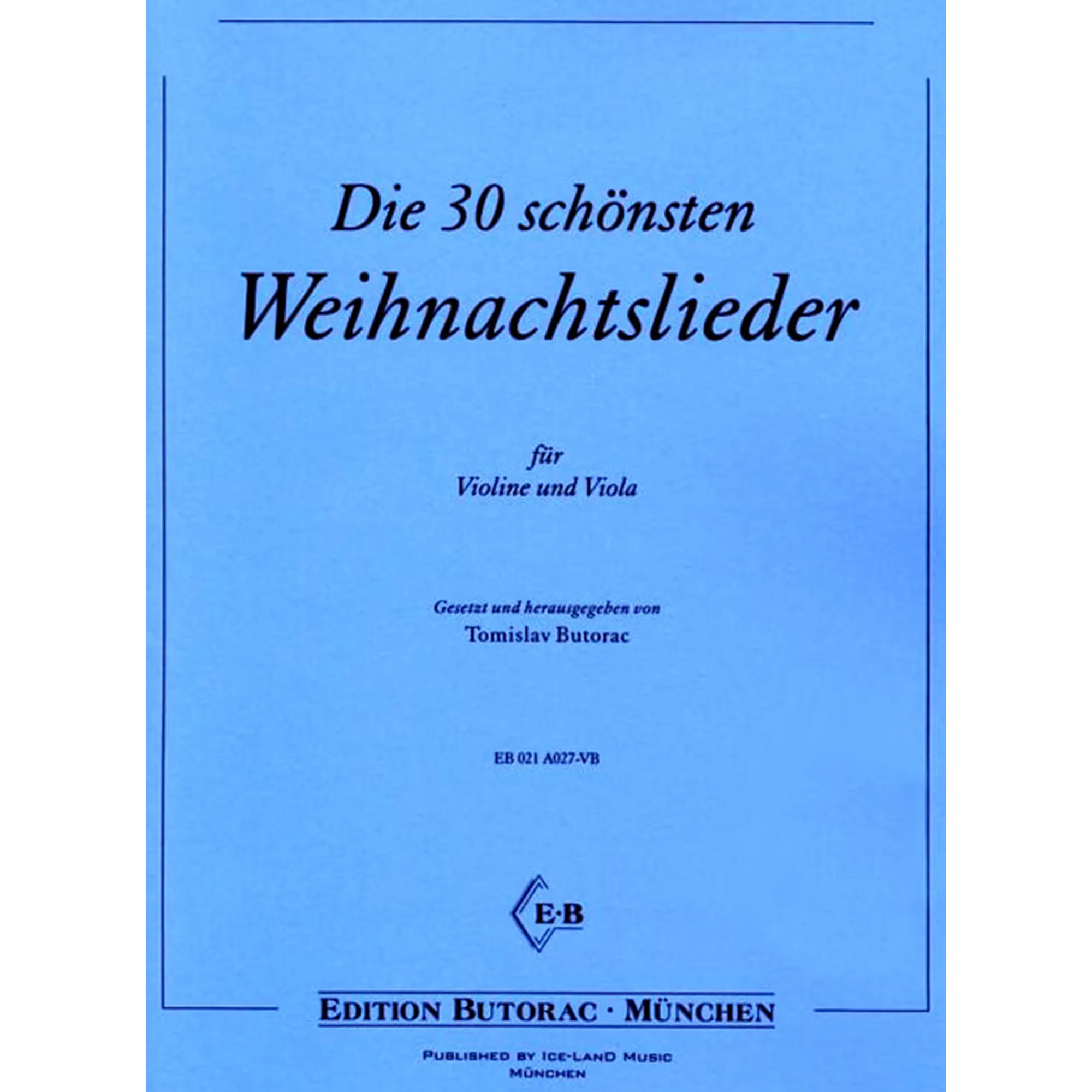 Die 30 schönsten Weihnachtslieder