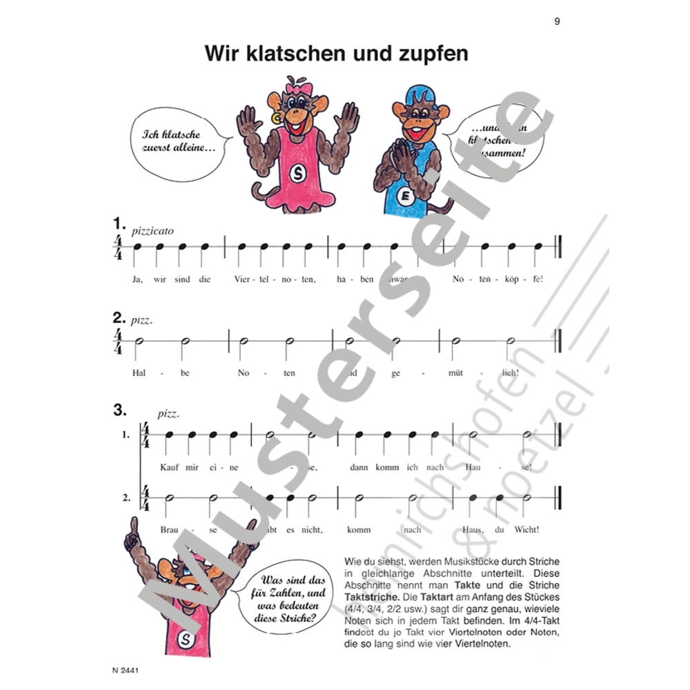 Susi und Eddi 1 - Geigenschule für Kinder