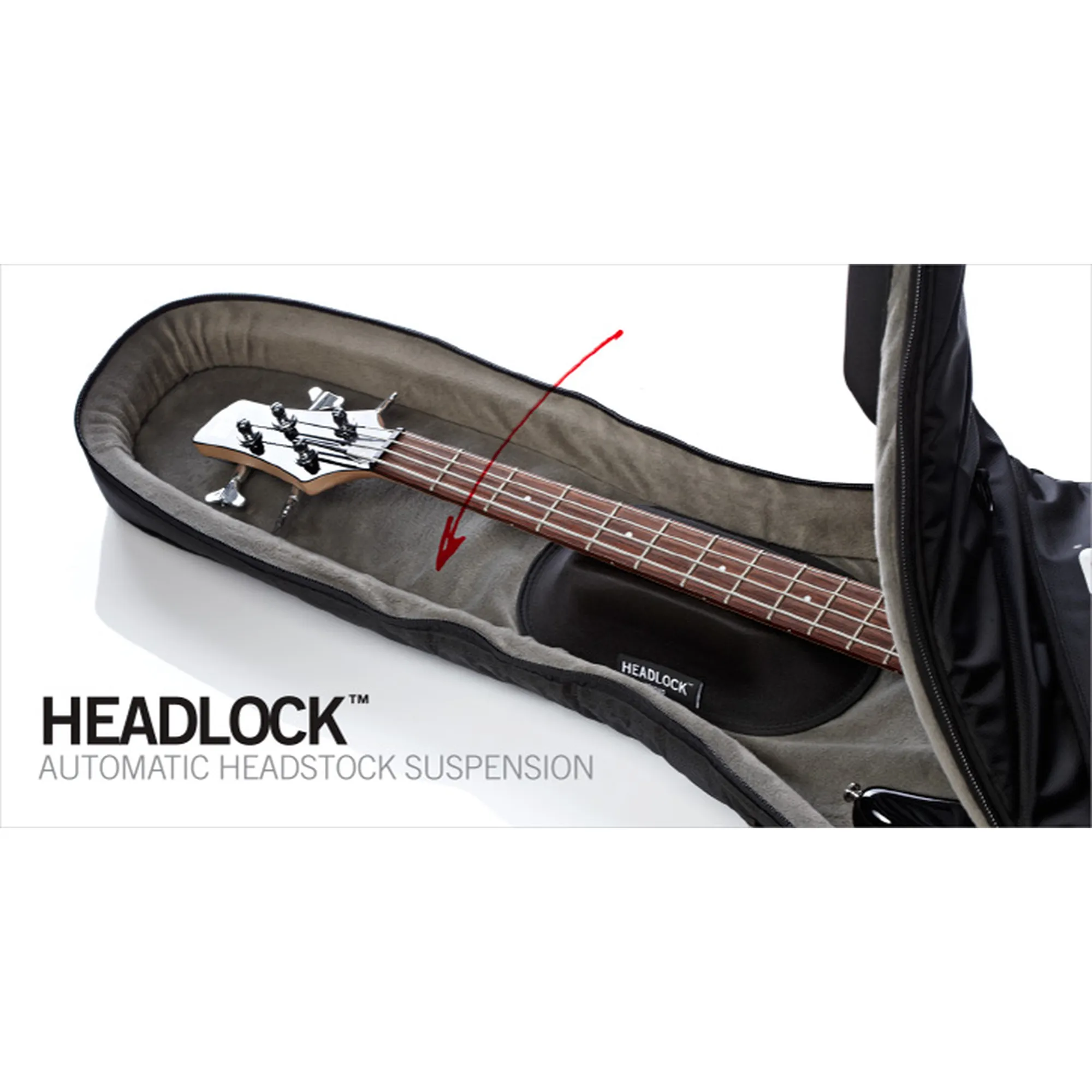 MONO Cases M80-VEB-GRY VERTIGO Bass - Grey