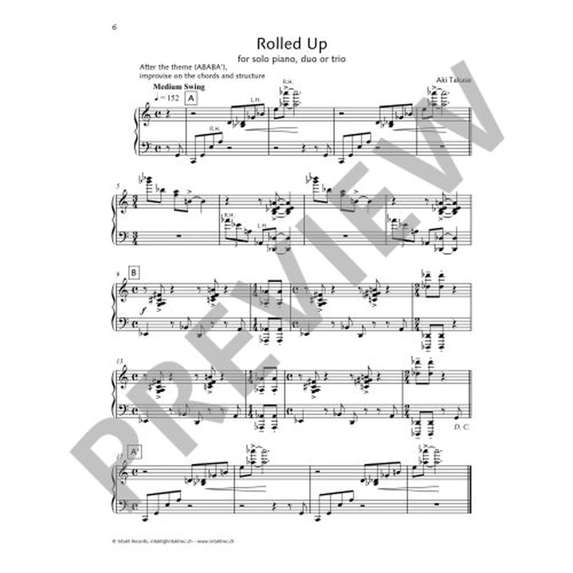 16 Pieces for Piano