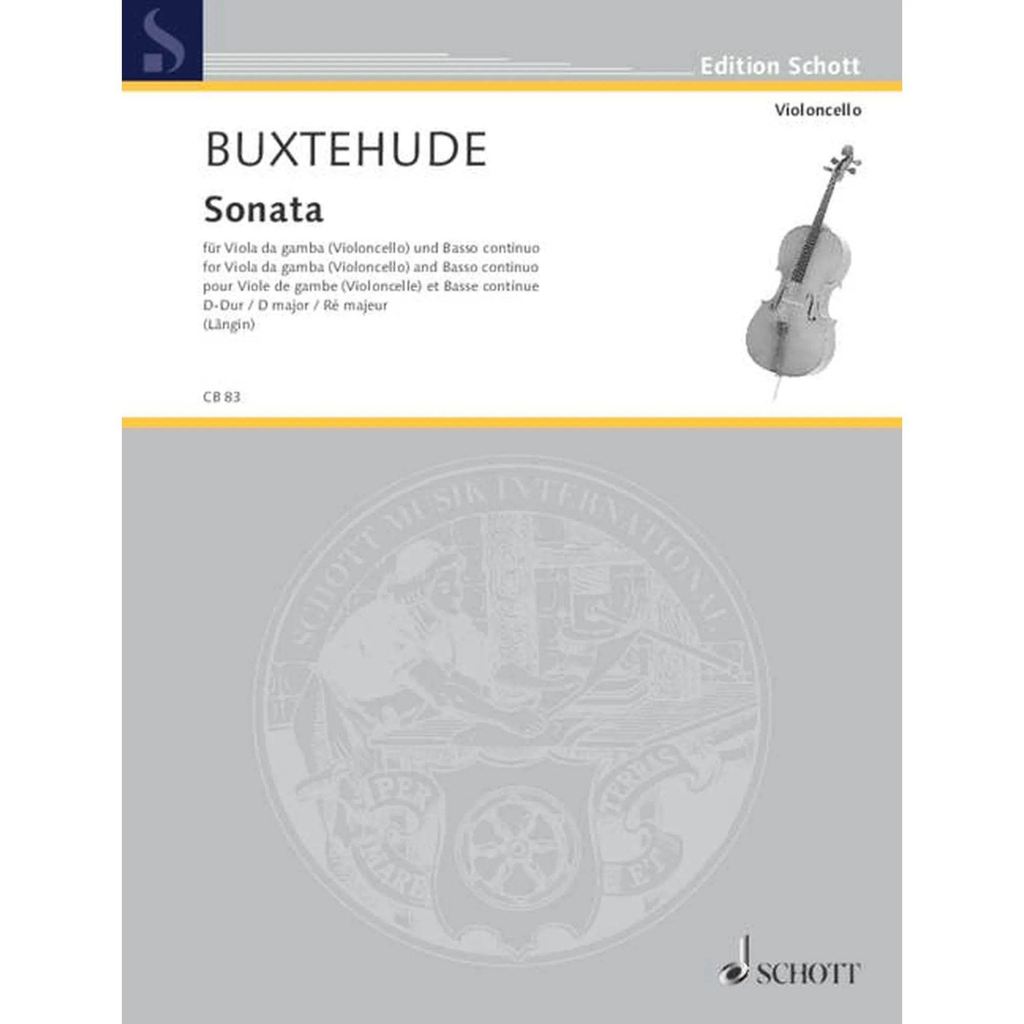 Sonate D-Dur - Antiquariat