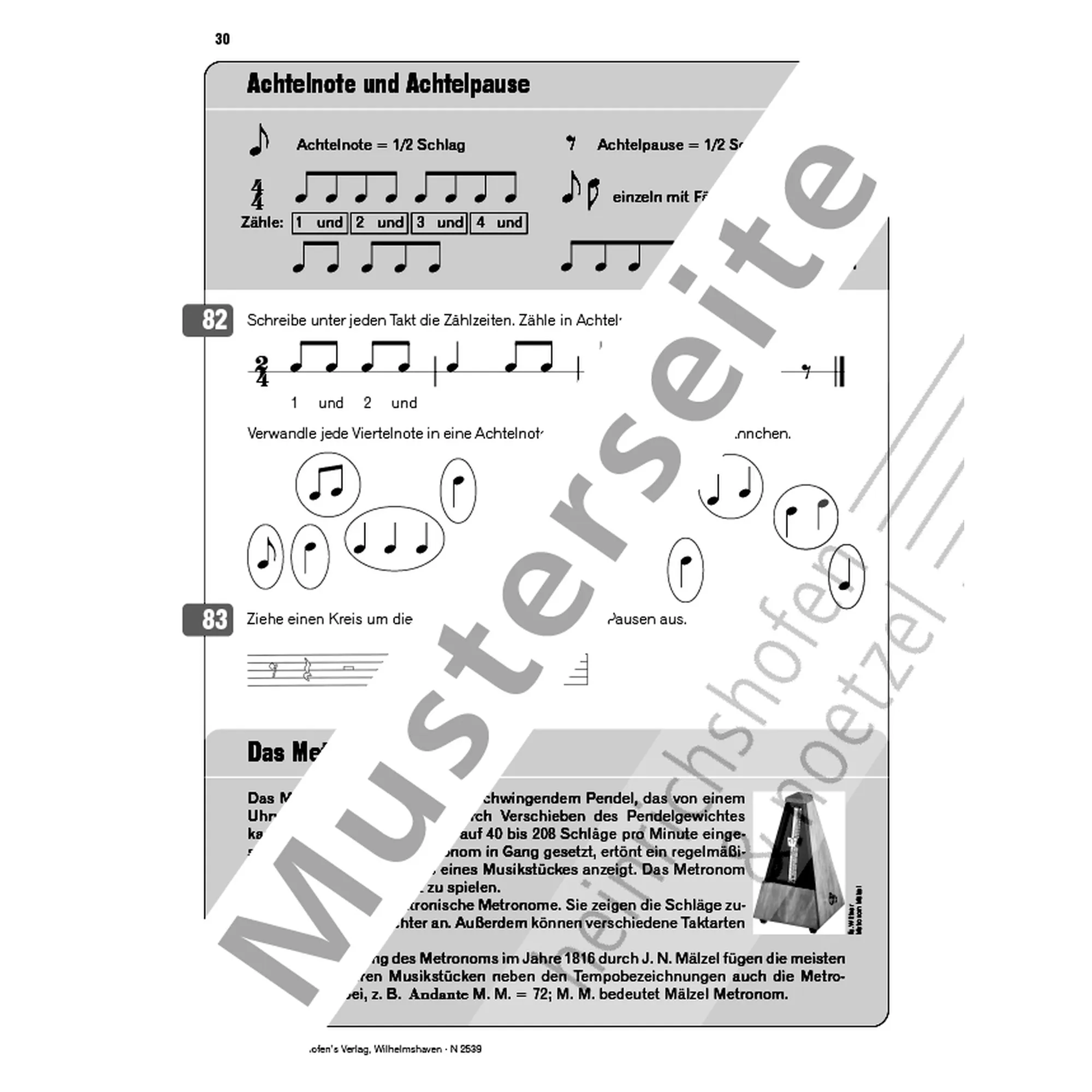 Spielend Theorie lernen - Klavier