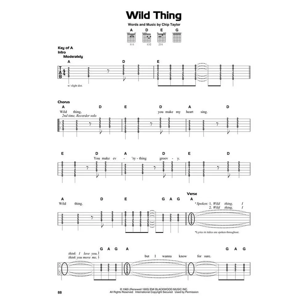 Simple Songs: The easiest Guitar Songbook ever