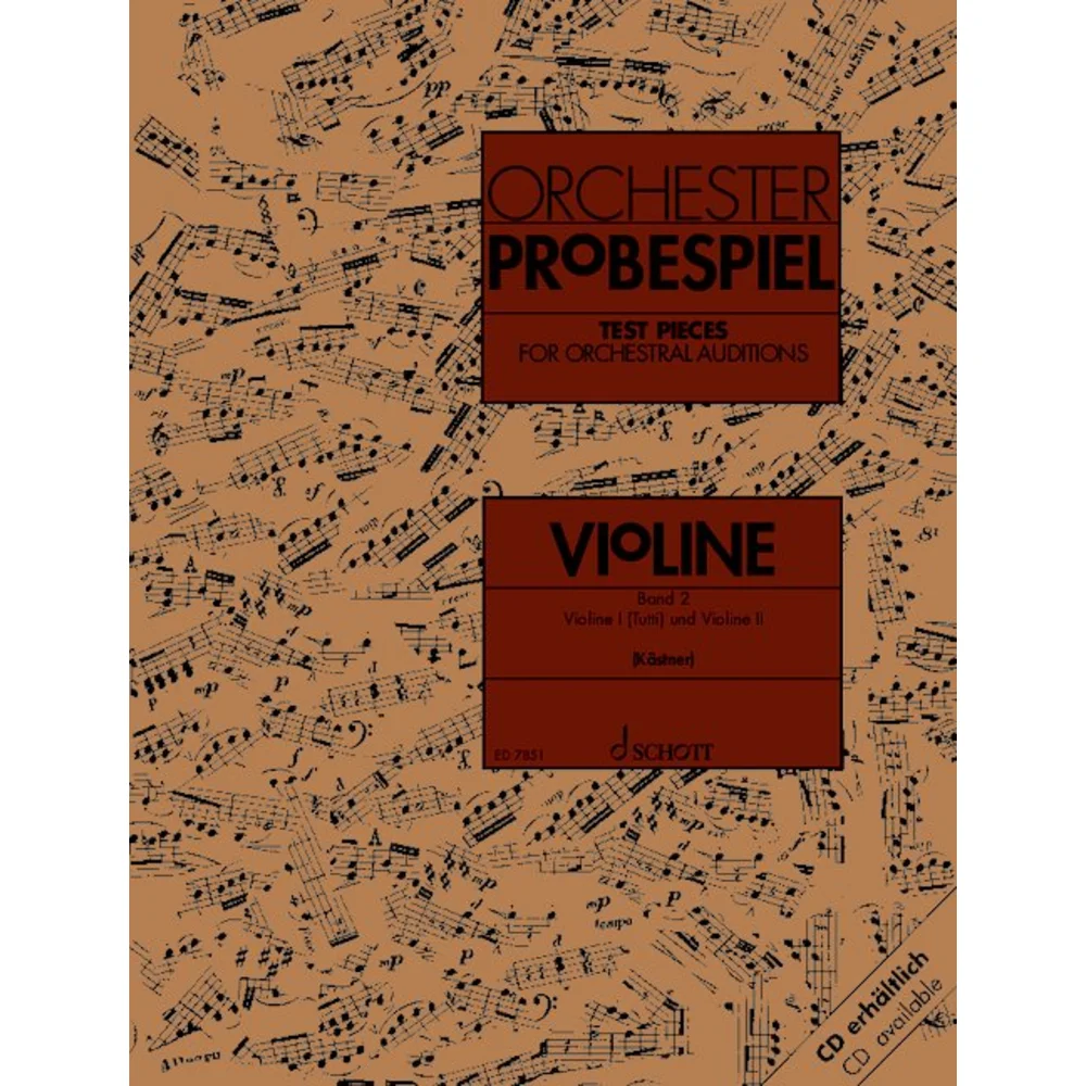 ORCHESTER PROBESPIEL Violine
