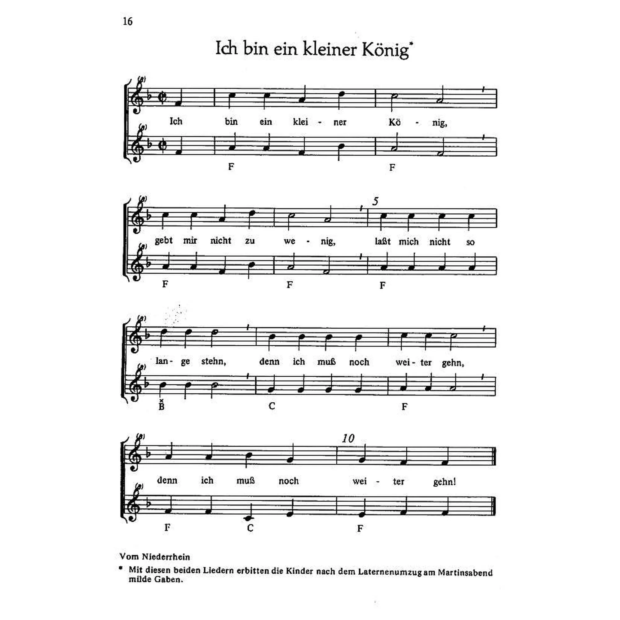 St. Martins-Lieder