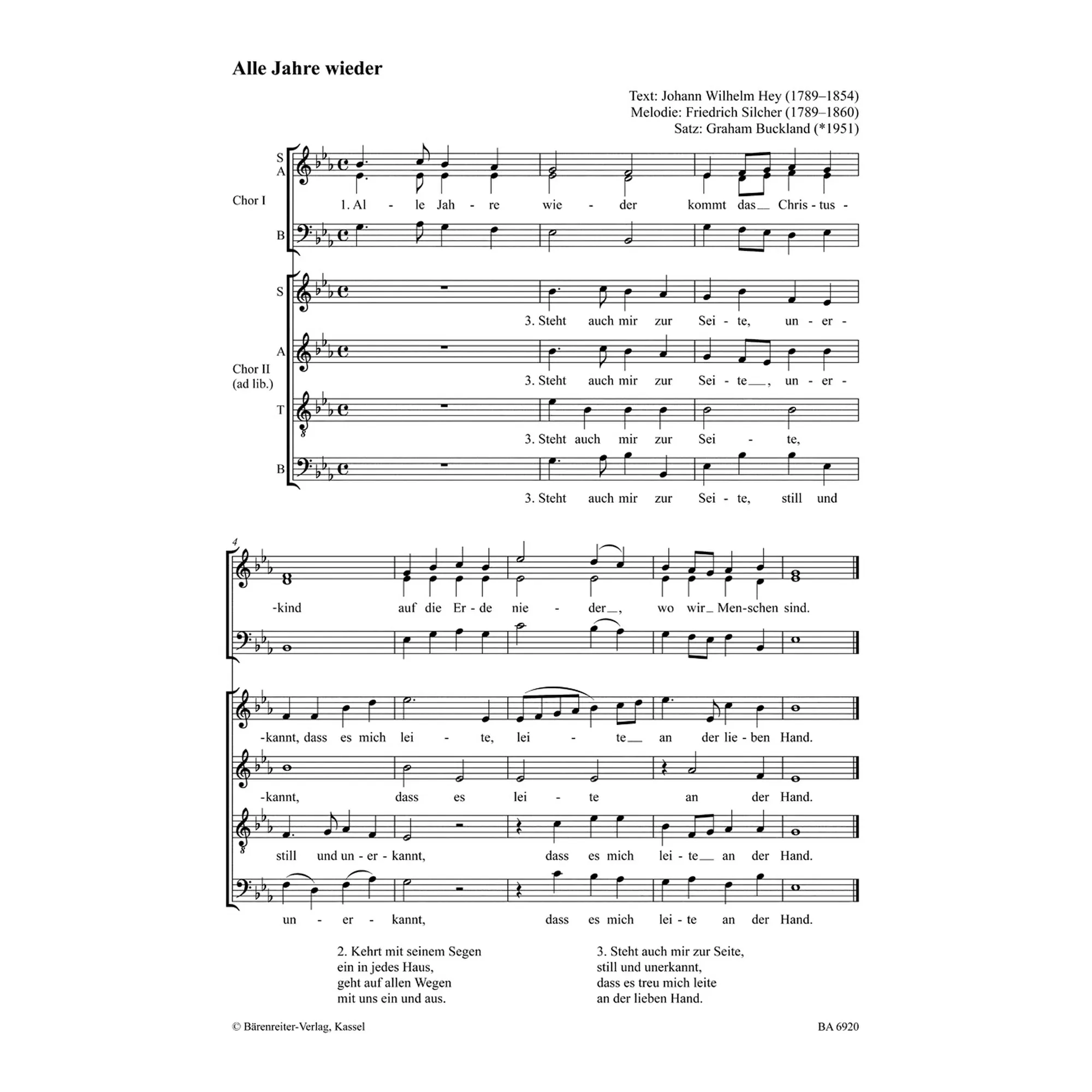 Chorbuch Unsere Volkslieder