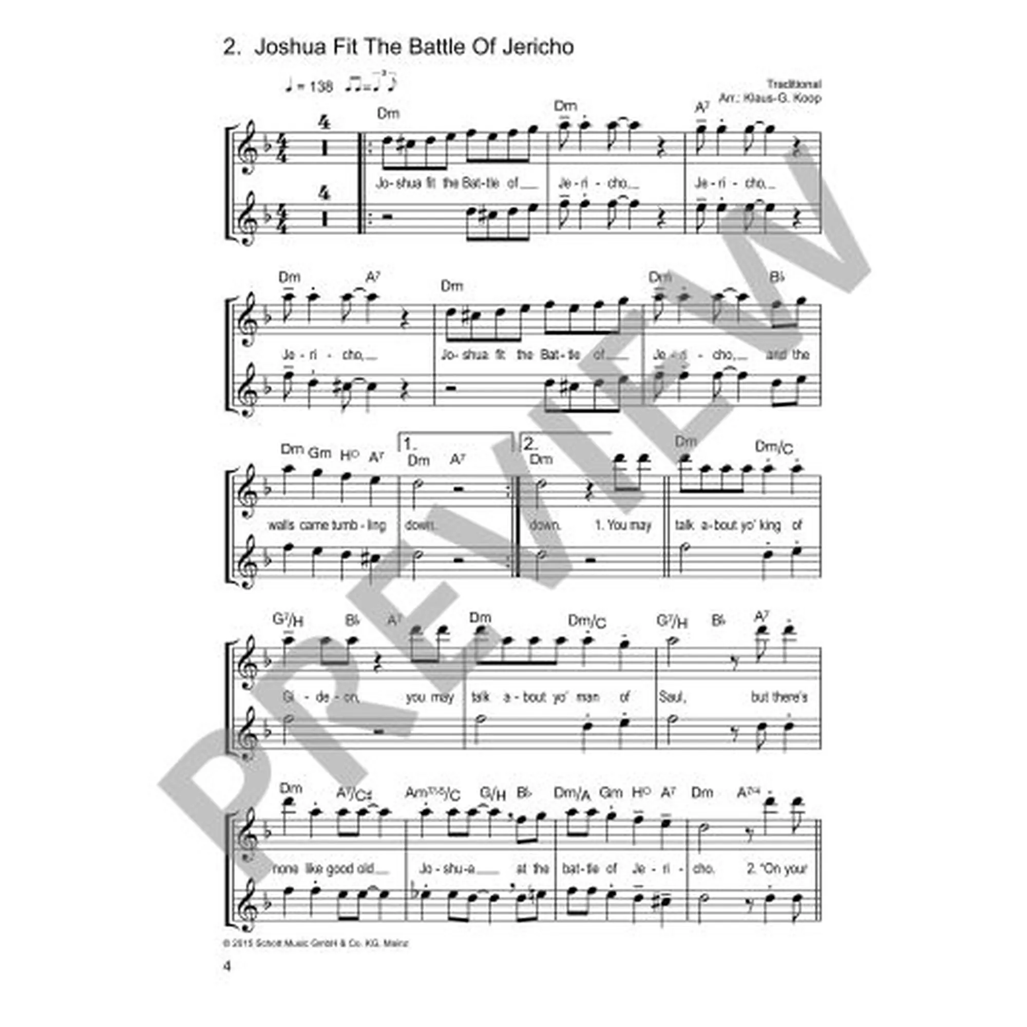Die schönsten Spirituals & Gospels