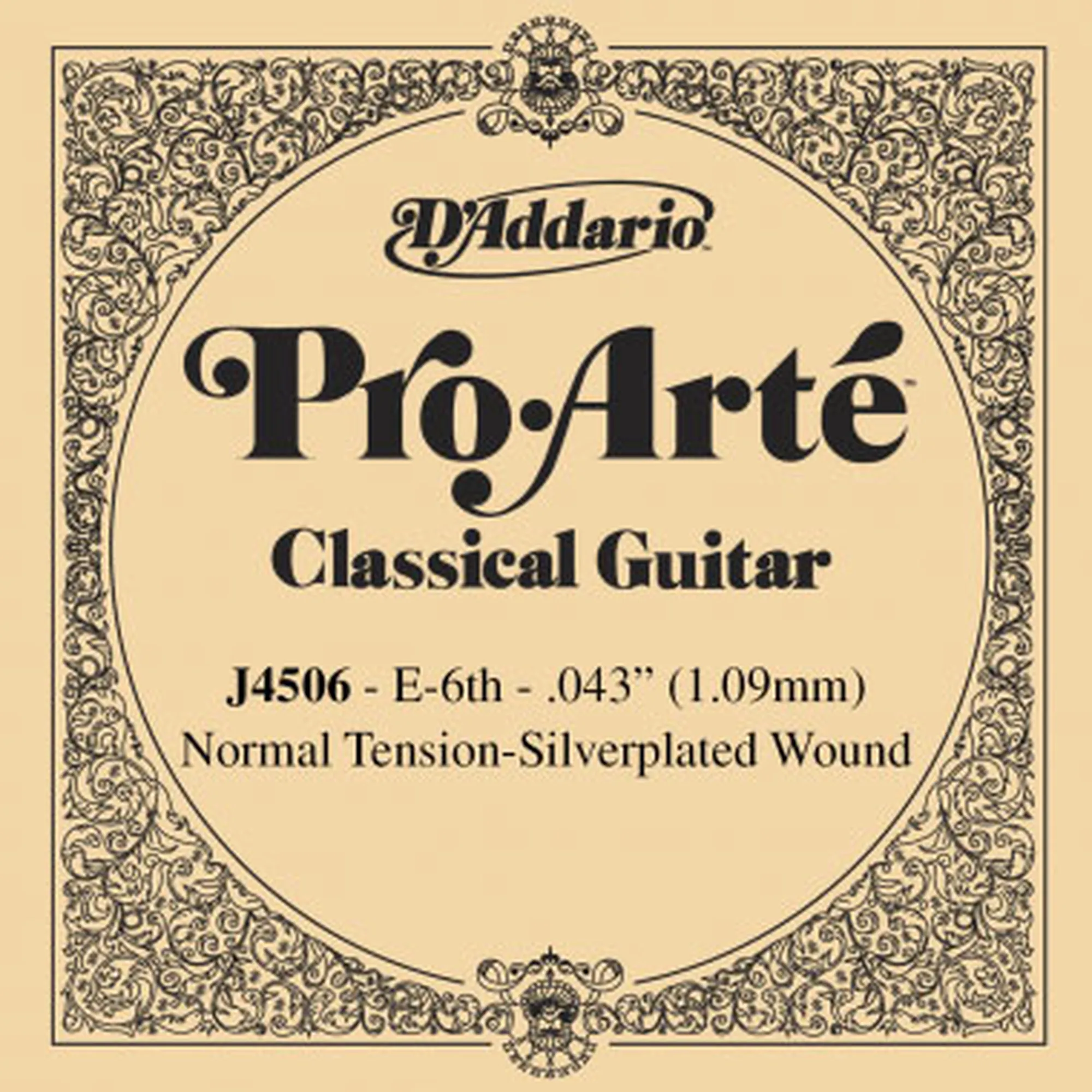 D´Addario J4506 E6 Pro Arte Classical Normal