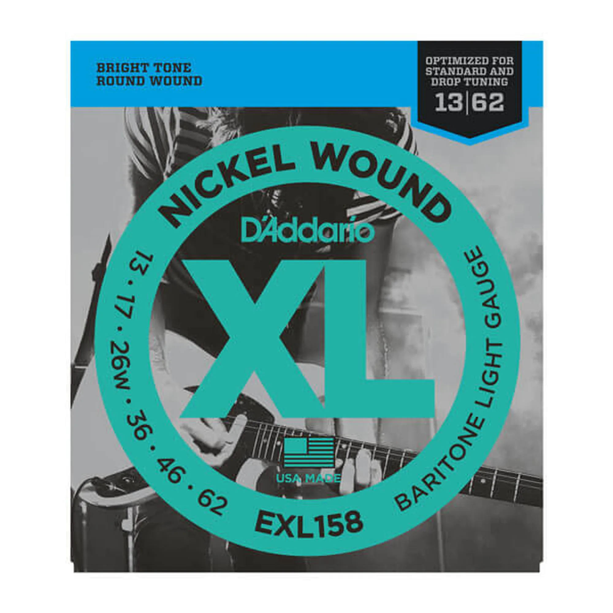 D´Addario EXL158 Baritone-Light