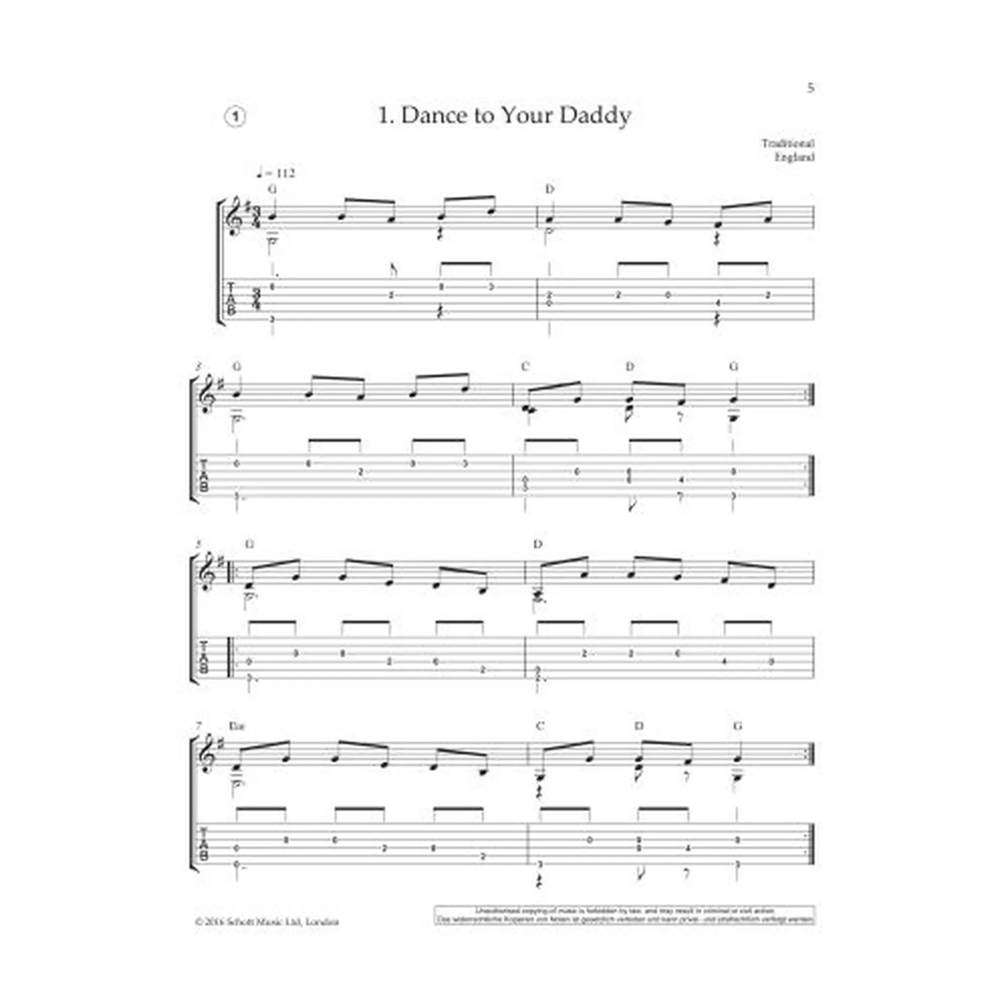 Easy Folk Guitar