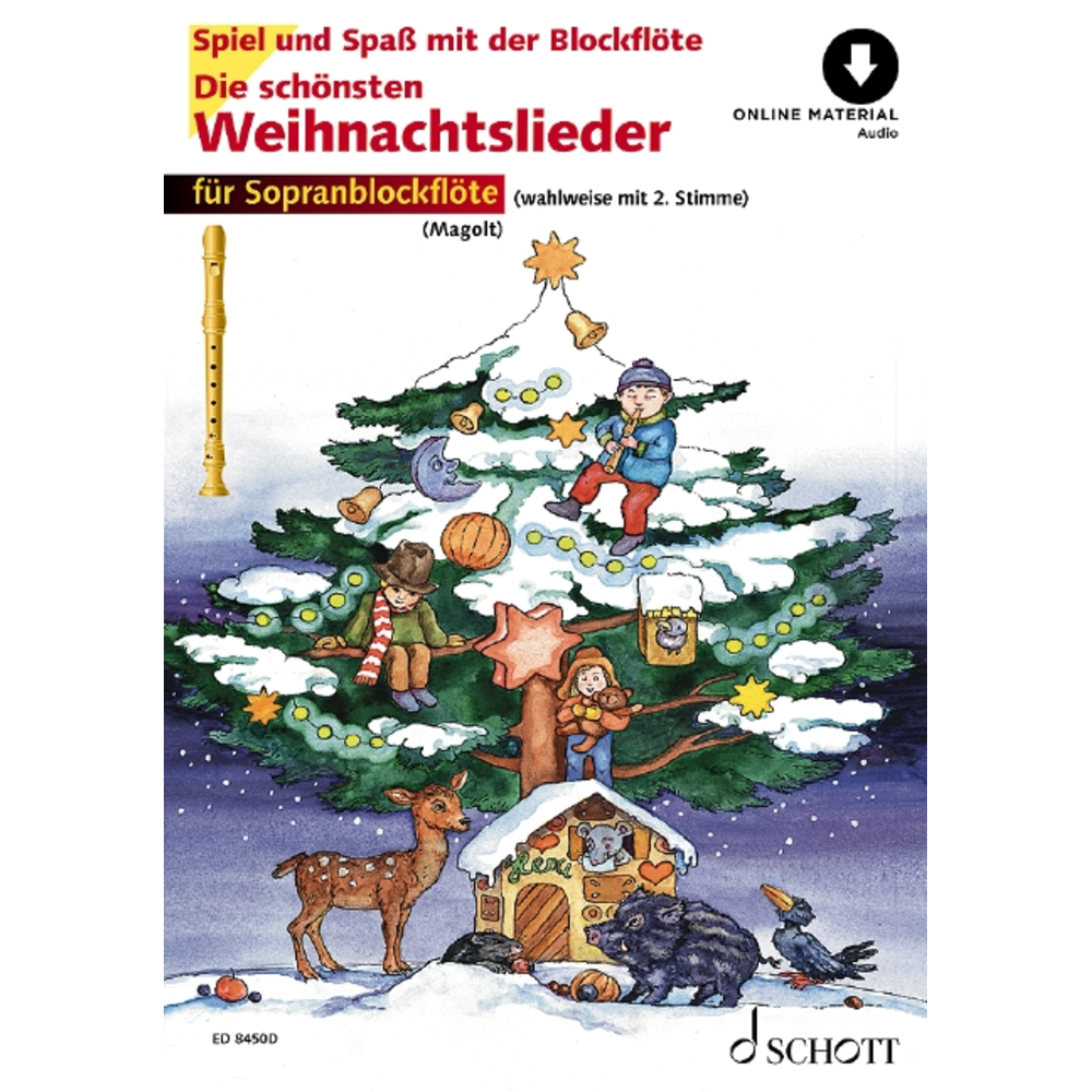 Die schönsten Weihnachtslieder - Sopranblockflöte