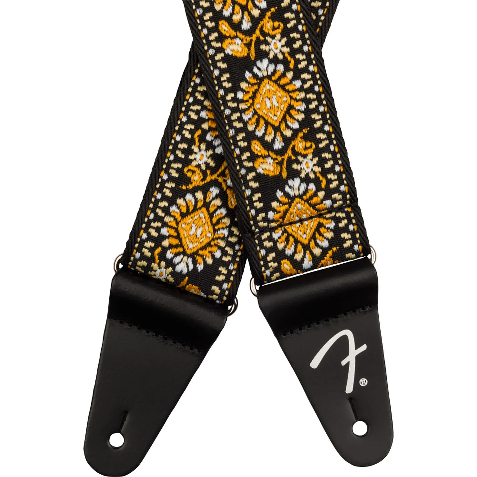 Fender Pasadena Woven Strap Yellow Lotus