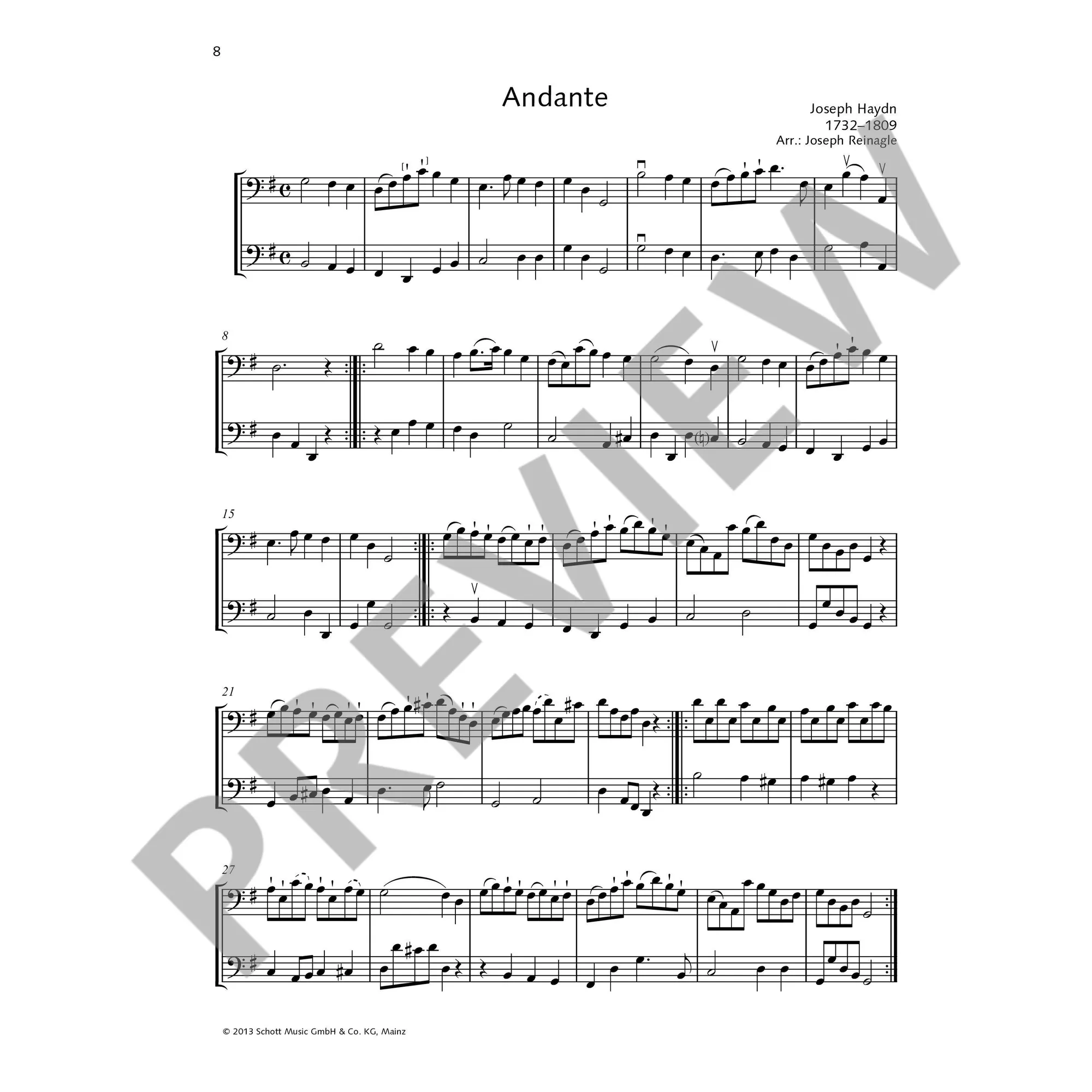 Duets for fun