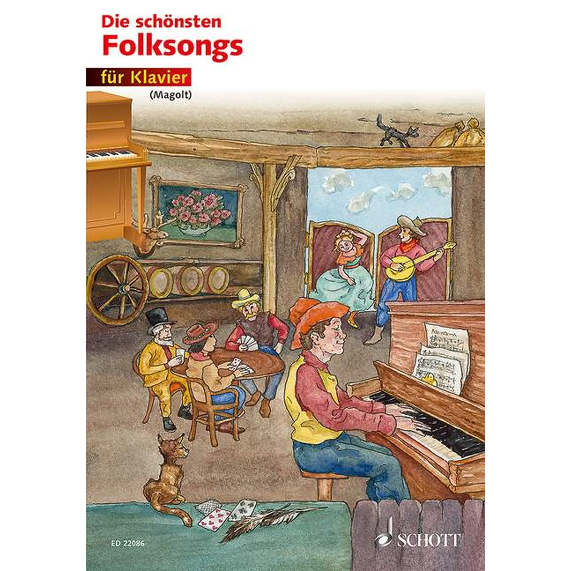 Die schönstern Folksongs