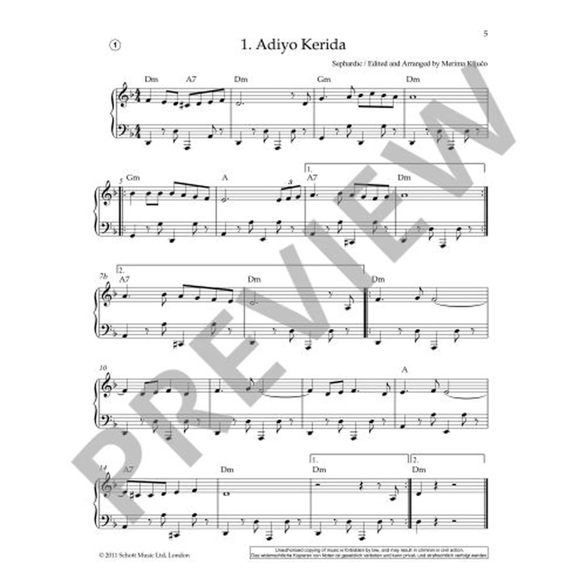Klezmer and Sephardic Tunes