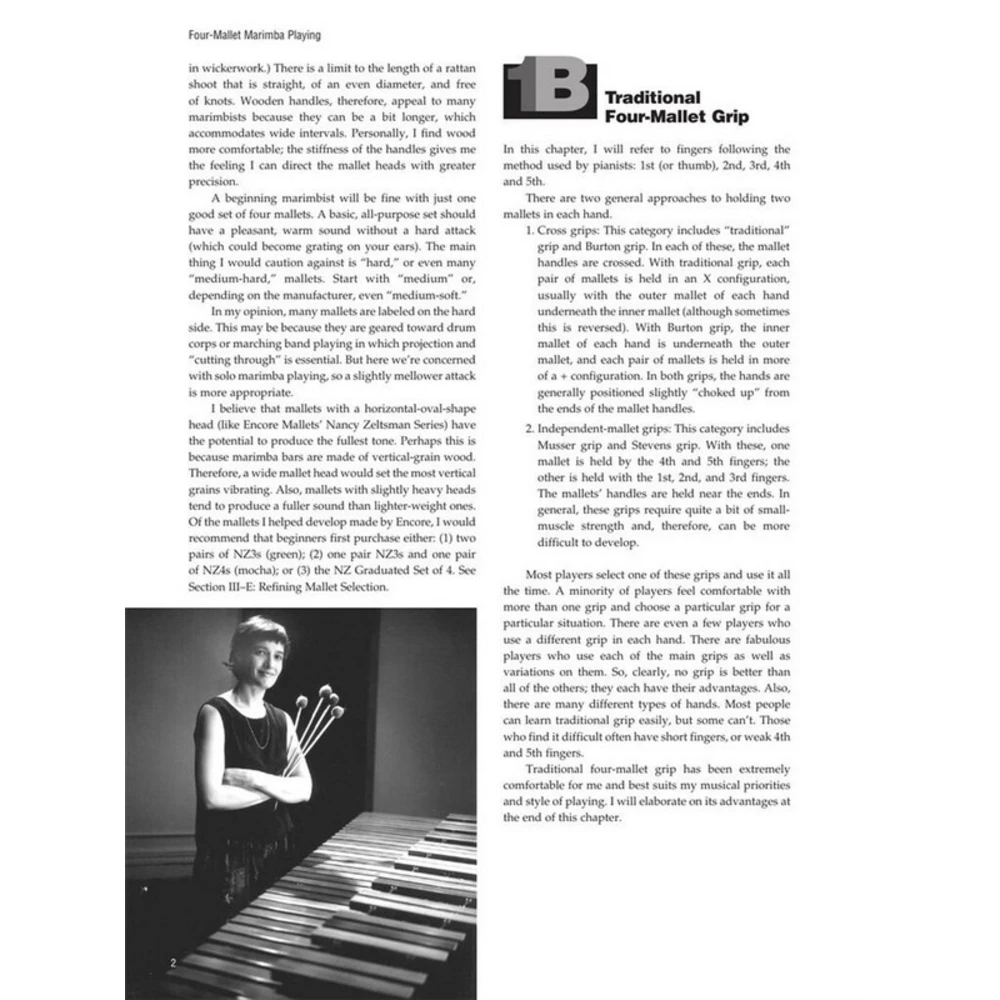 Four-Mallet Marimba Playing