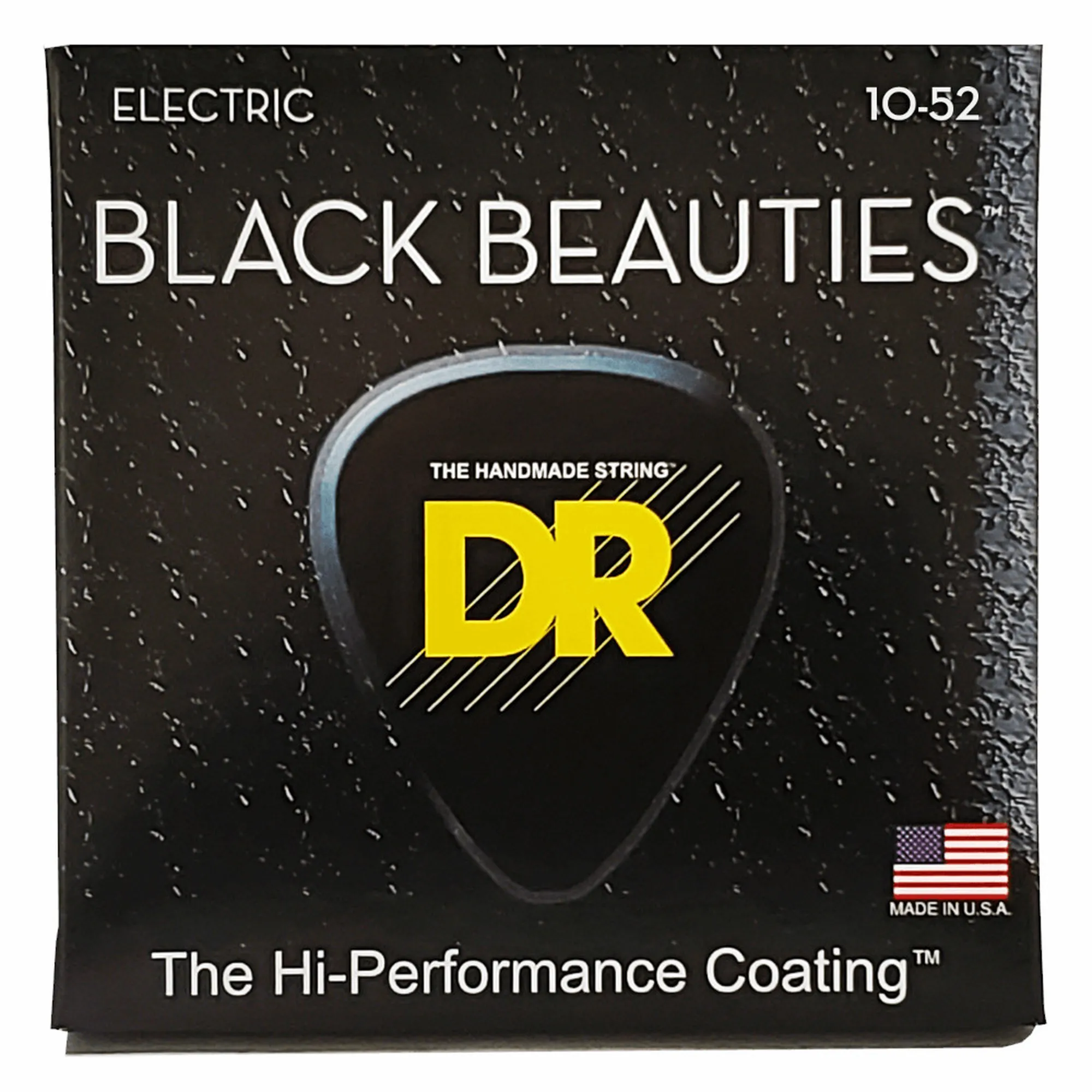 DR Strings BKE-10/52 Medium to Heavy Black Beauties