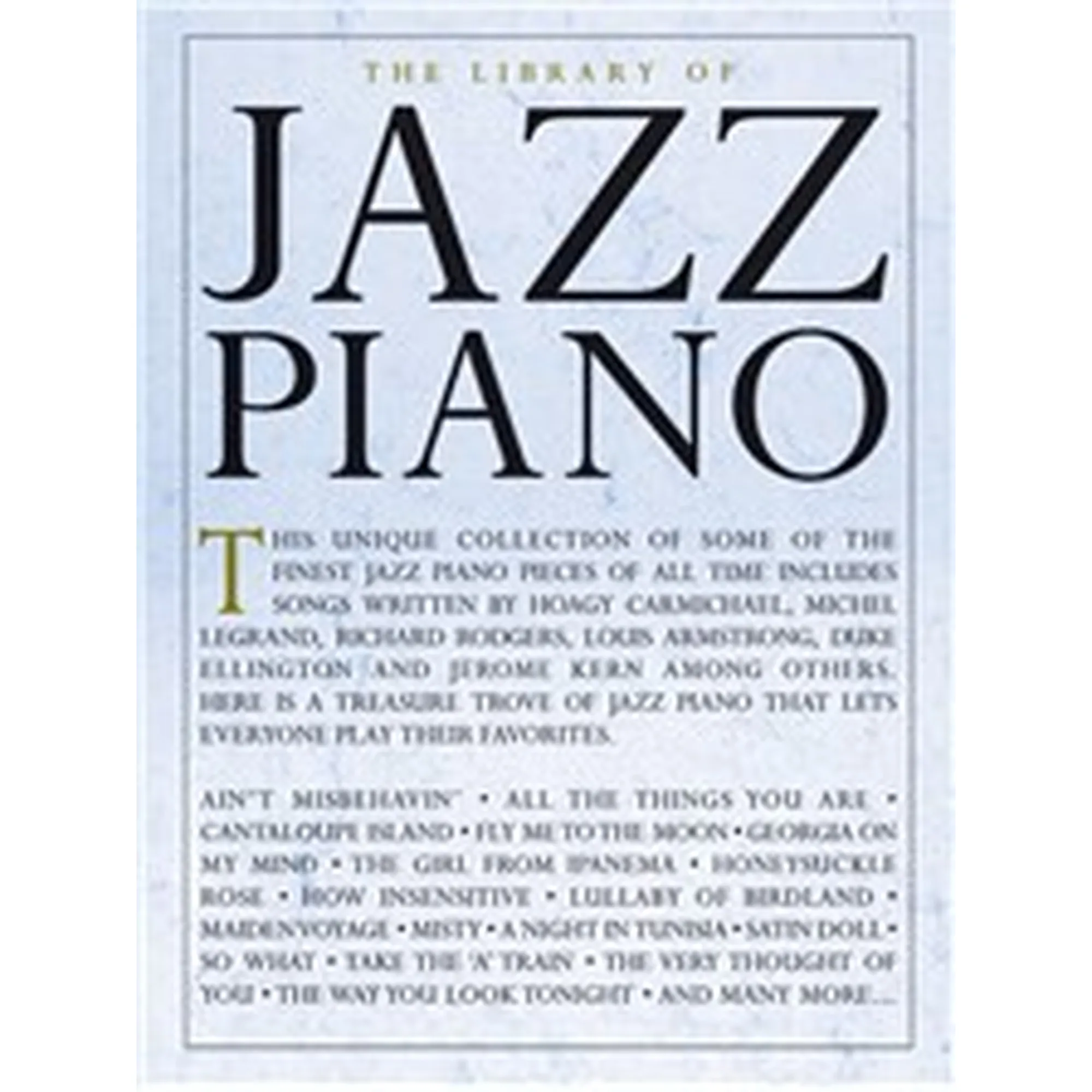 The Library of Jazz Piano
