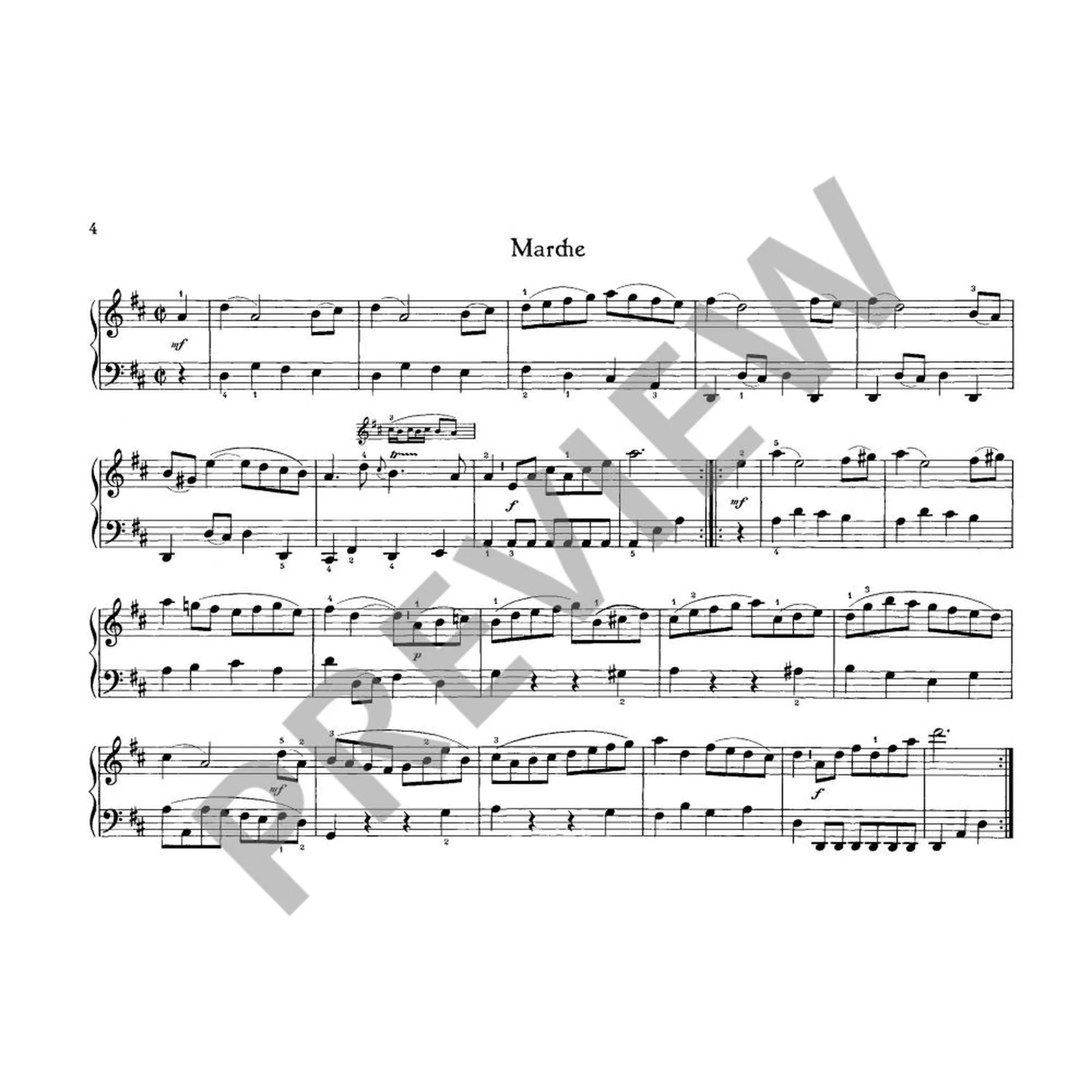 Notenbüchlein für Anna Magdalena Bach