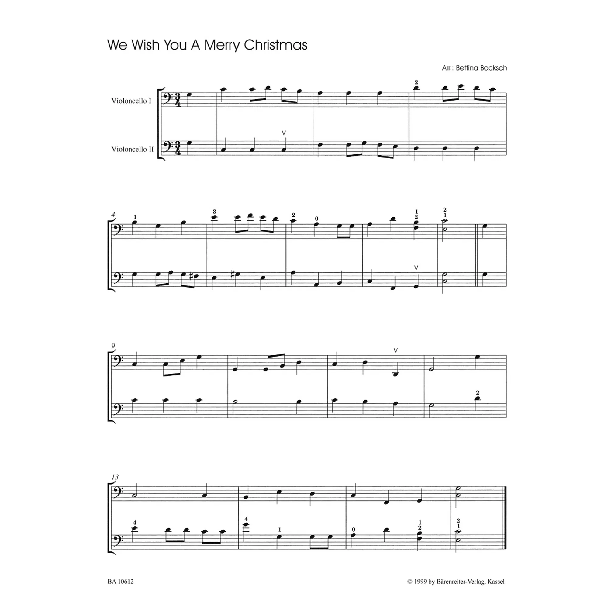 Christmas Hits for 2 Cellos