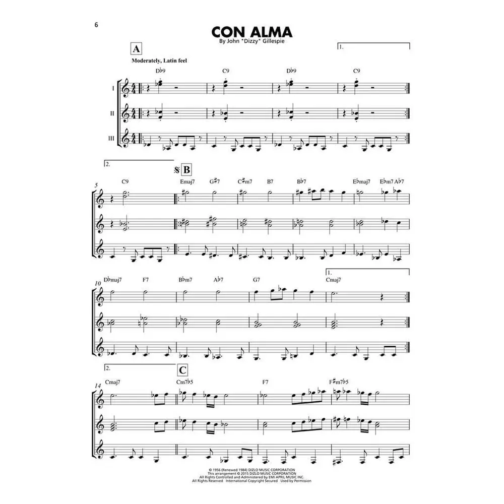 Jazz Classics - Essential Elements Guitar Ensembles
