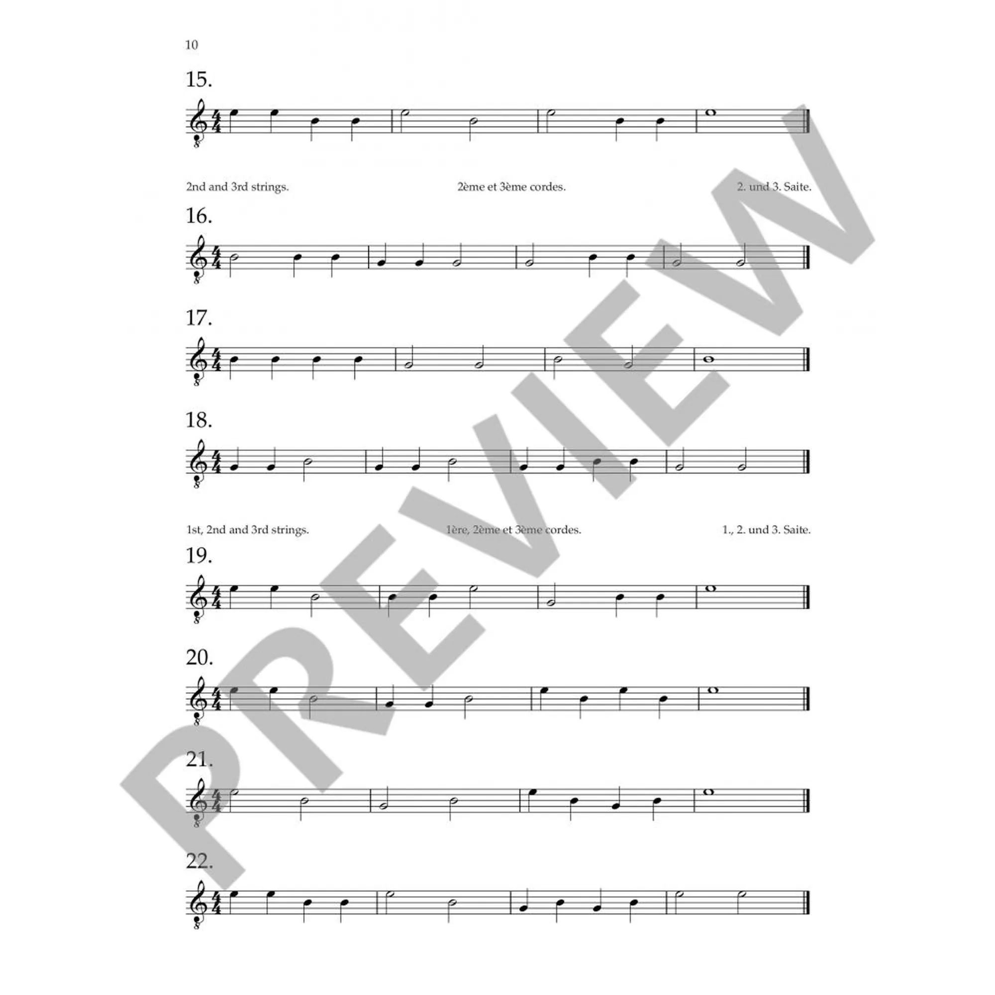 Vom-Blatt-Spiel auf der Gitarre 1