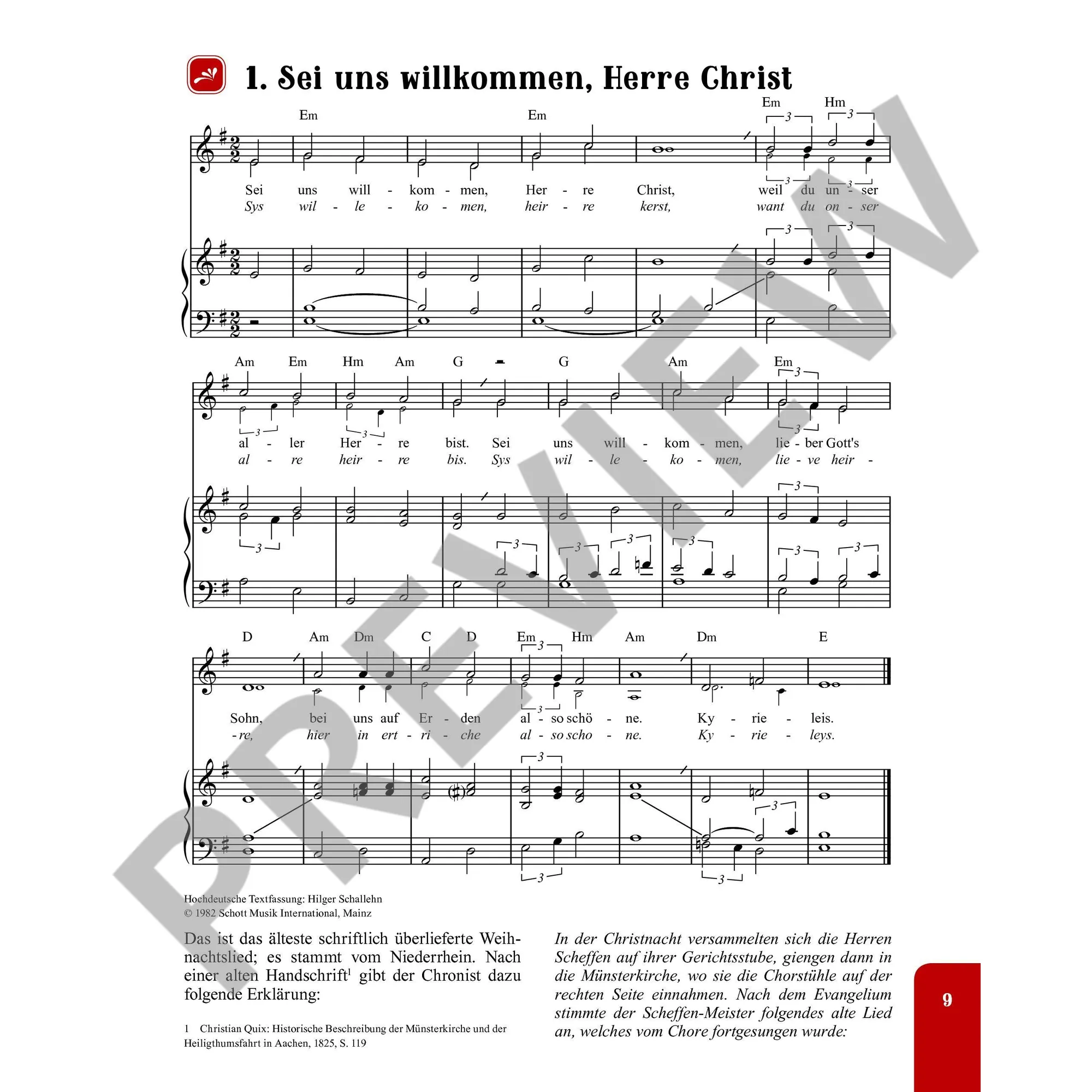 Das Buch der Weihnachtslieder