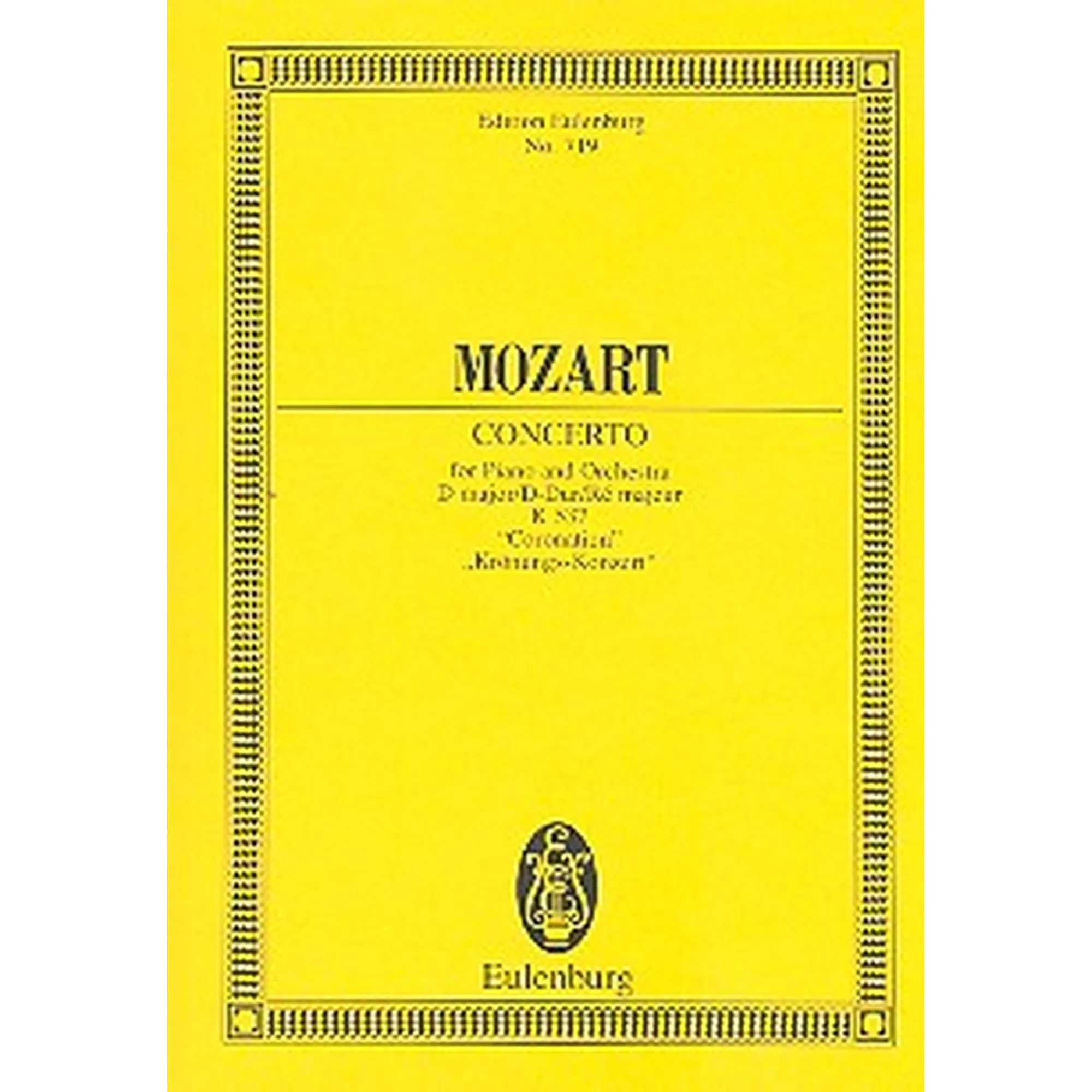 Konzert 26 D-Dur KV 537 - Antiquariat