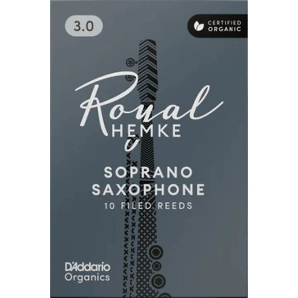 D'Addario Woodwinds Royal Hemke Organic 3