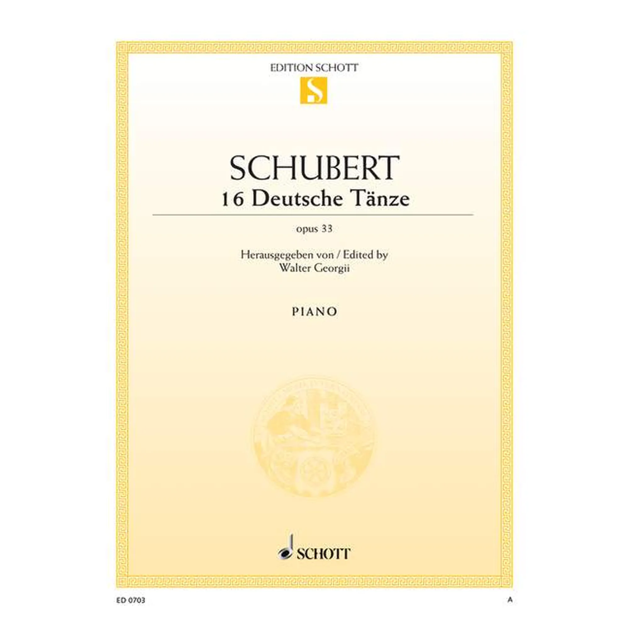 16 deutsche Tänze op. 33