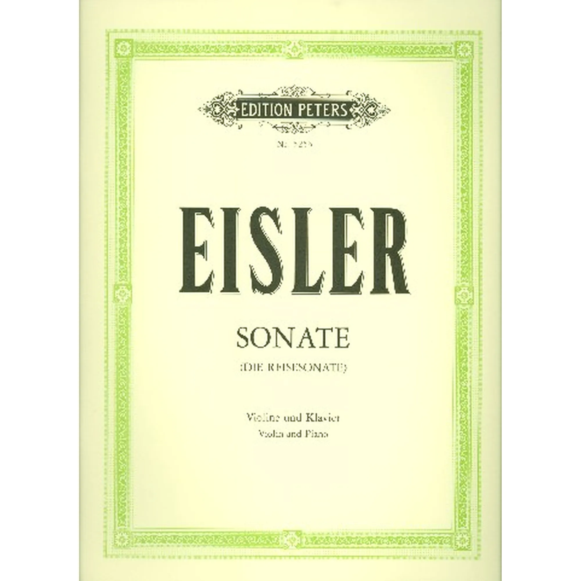 Sonate (1937) Reisesonate