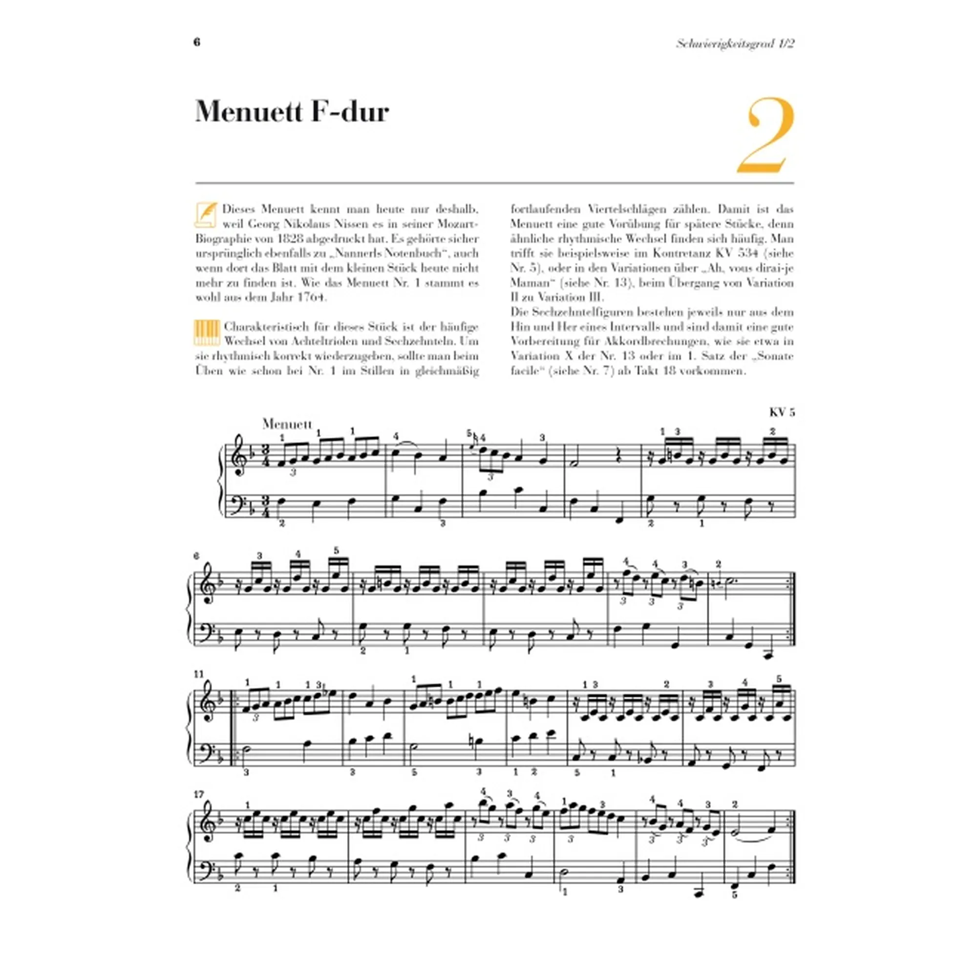 Mozart - 15 bekannte Originalstücke