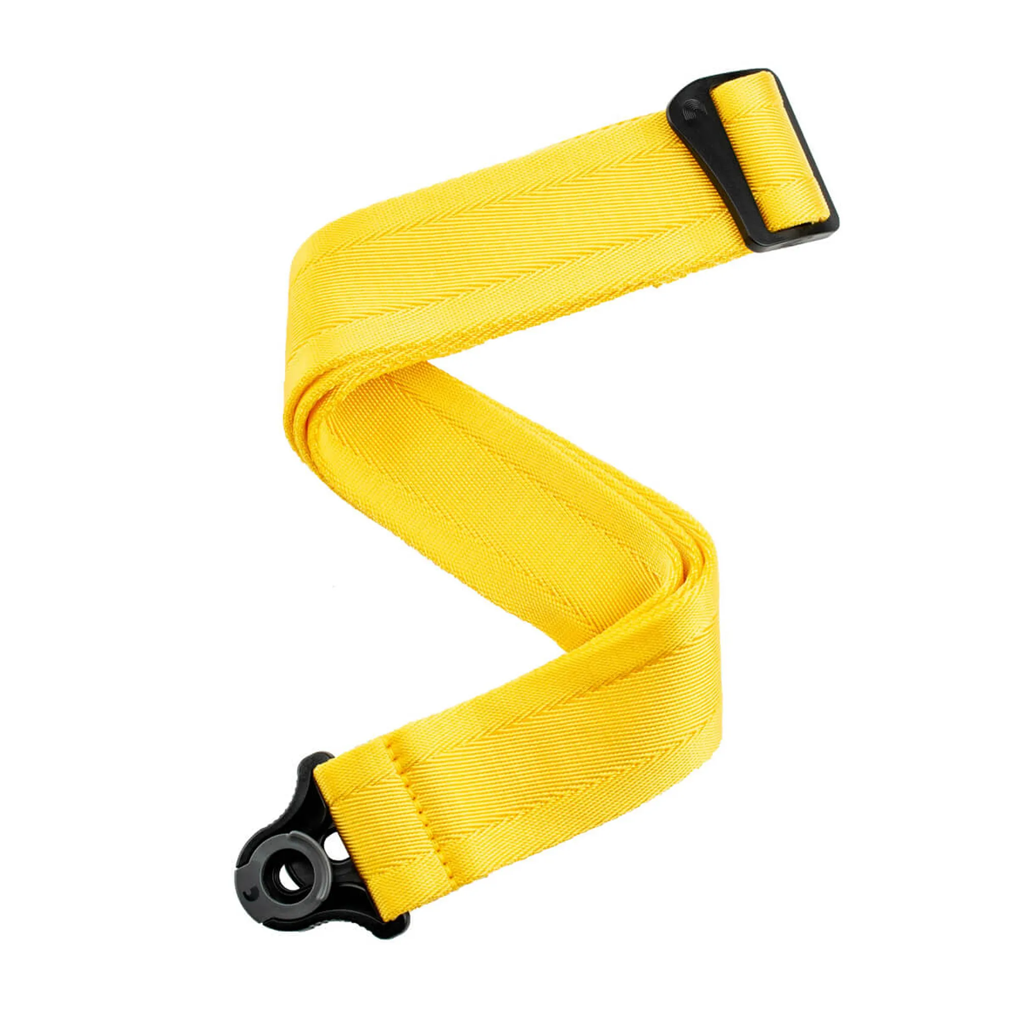 D'Addario 50BAL07 Auto Lock Mellow Yellow