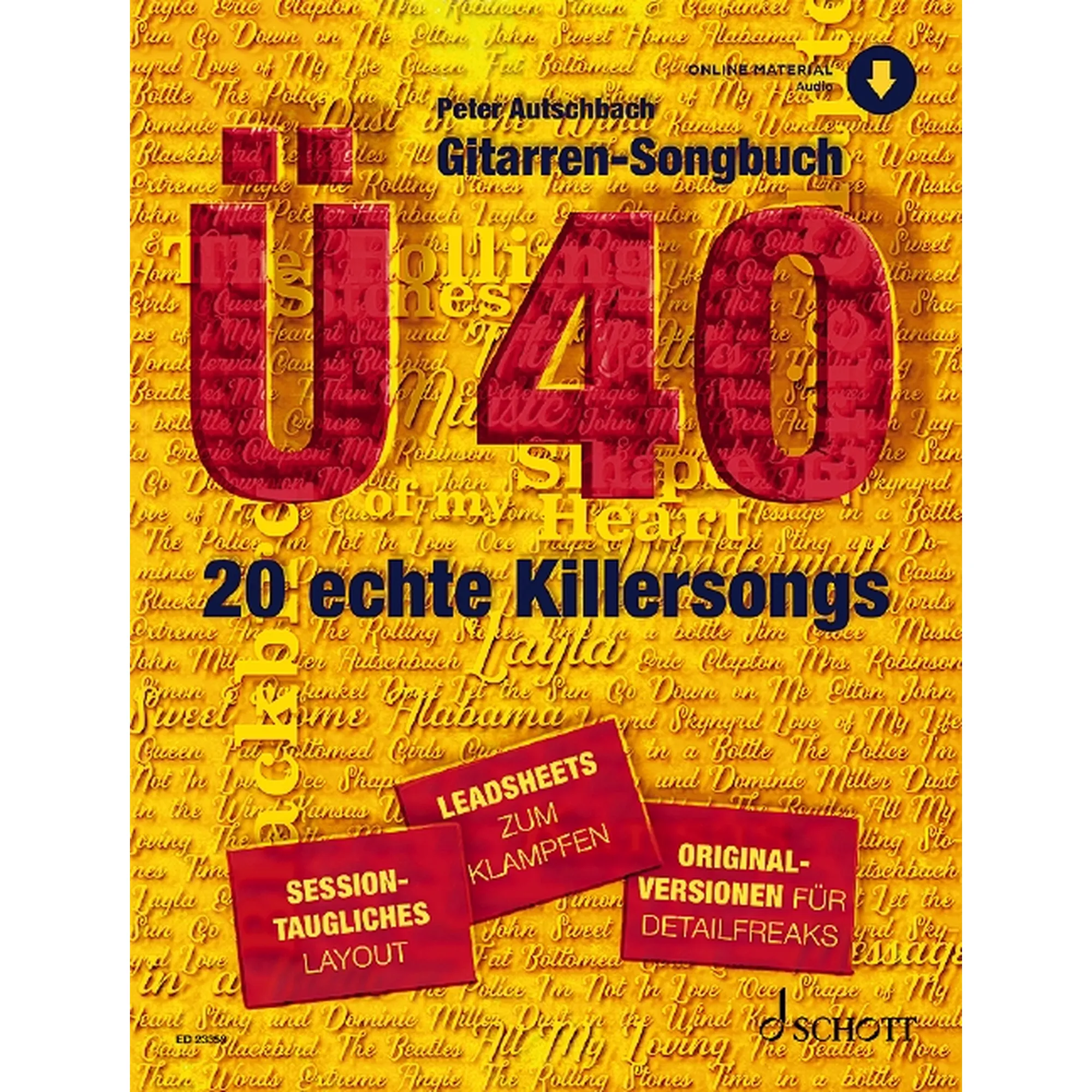 Gitarren-Songbuch Ü40 Band 1