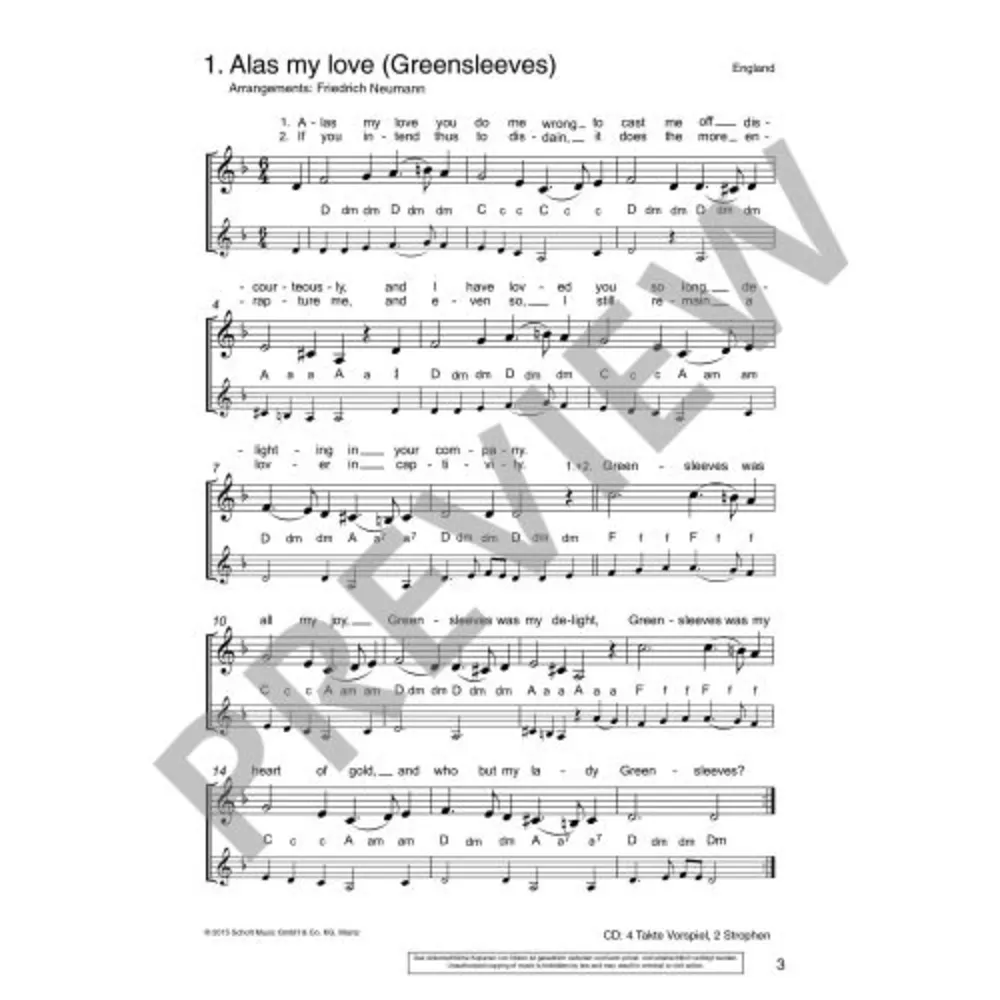 Die schönsten Folksongs