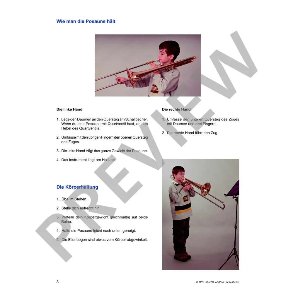 Posaune Bariton Euphonium Band 1