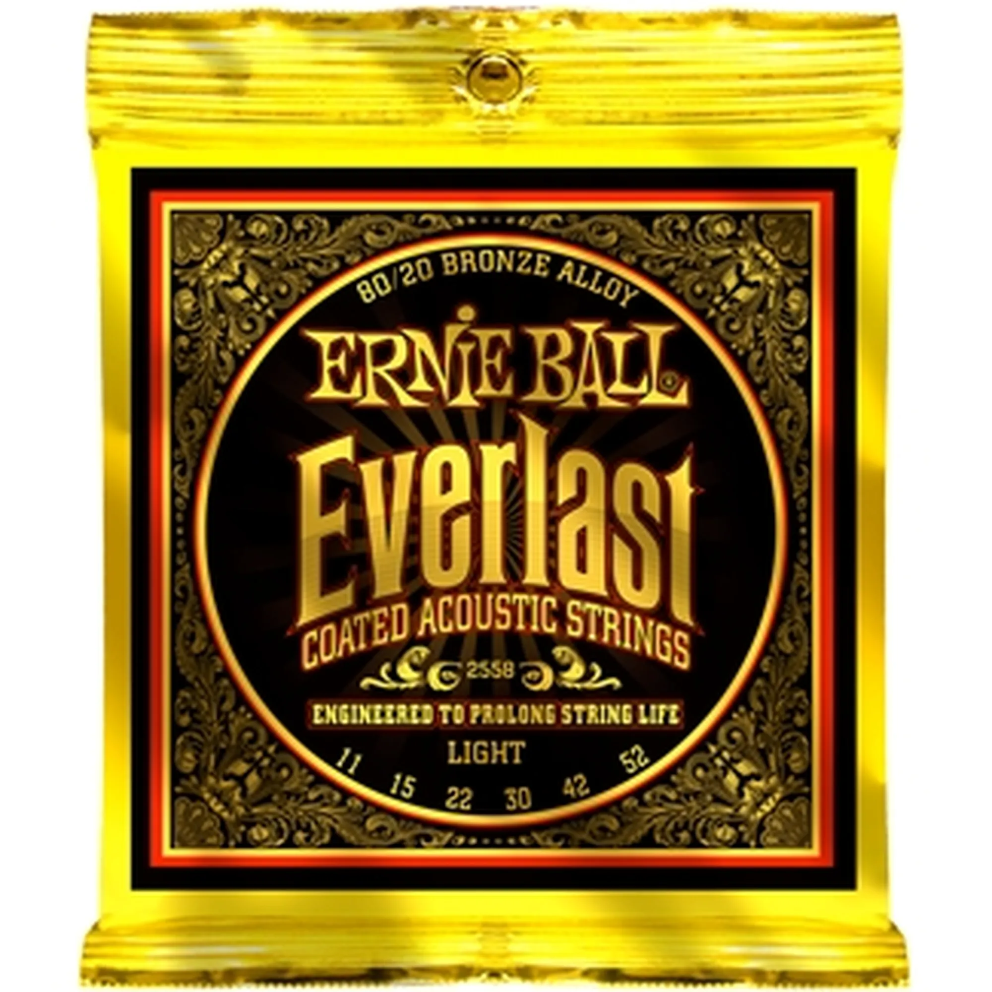 Ernie Ball EB2558 Everlast Acoustic Light