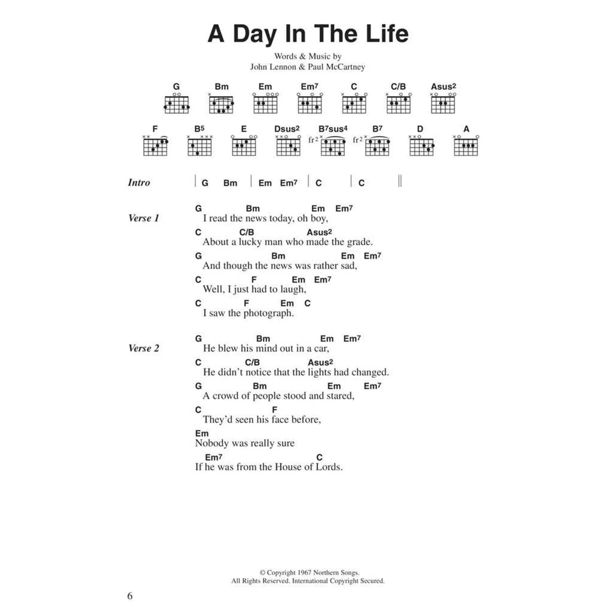 The Beatles complete Chord Songbook