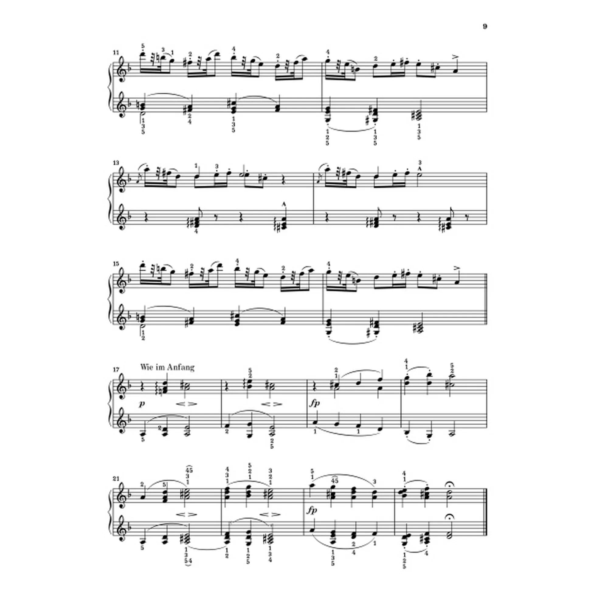 Schumann - 17 bekannte Originalstücke