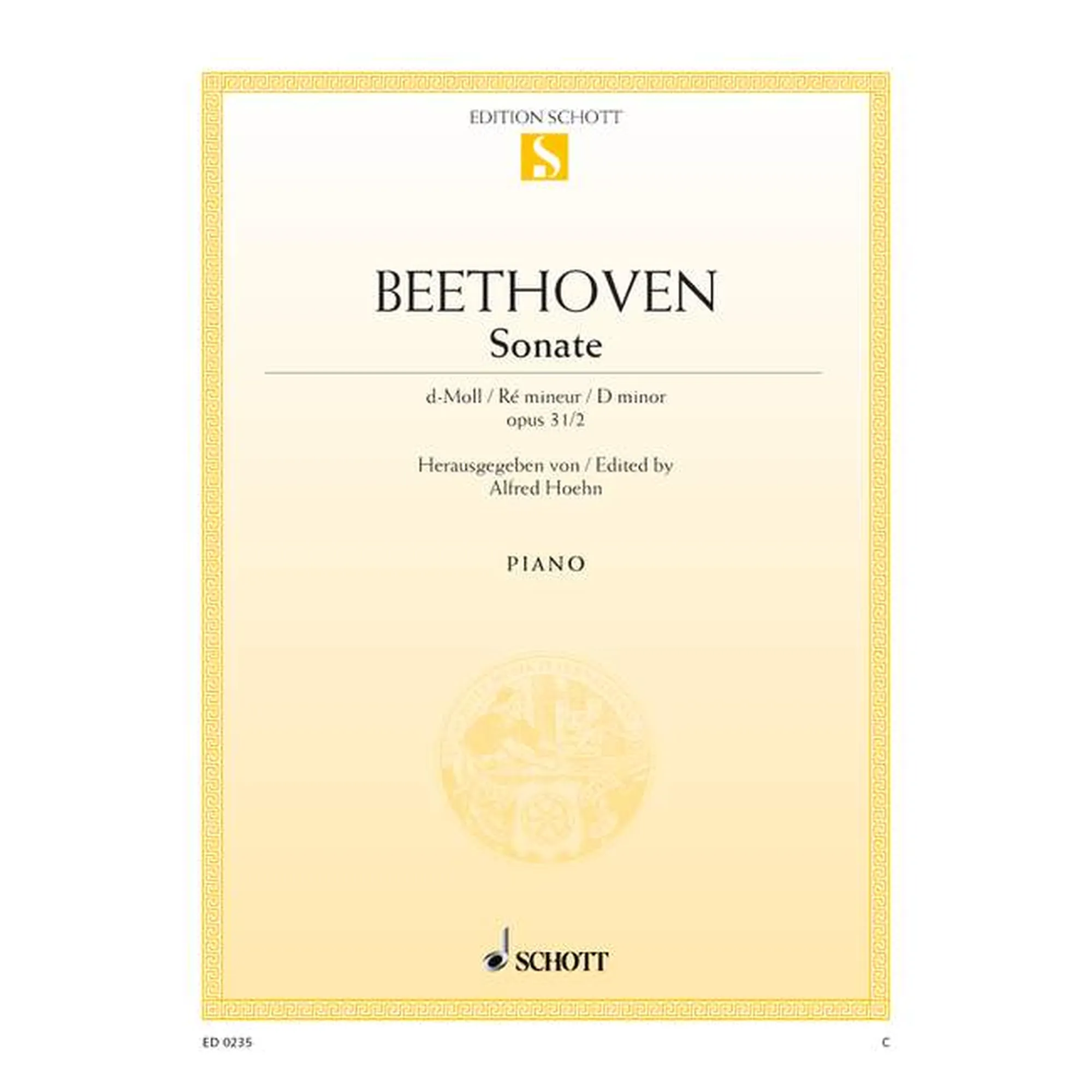 Sonate 17 d-moll op. 31/2 (Sturm)
