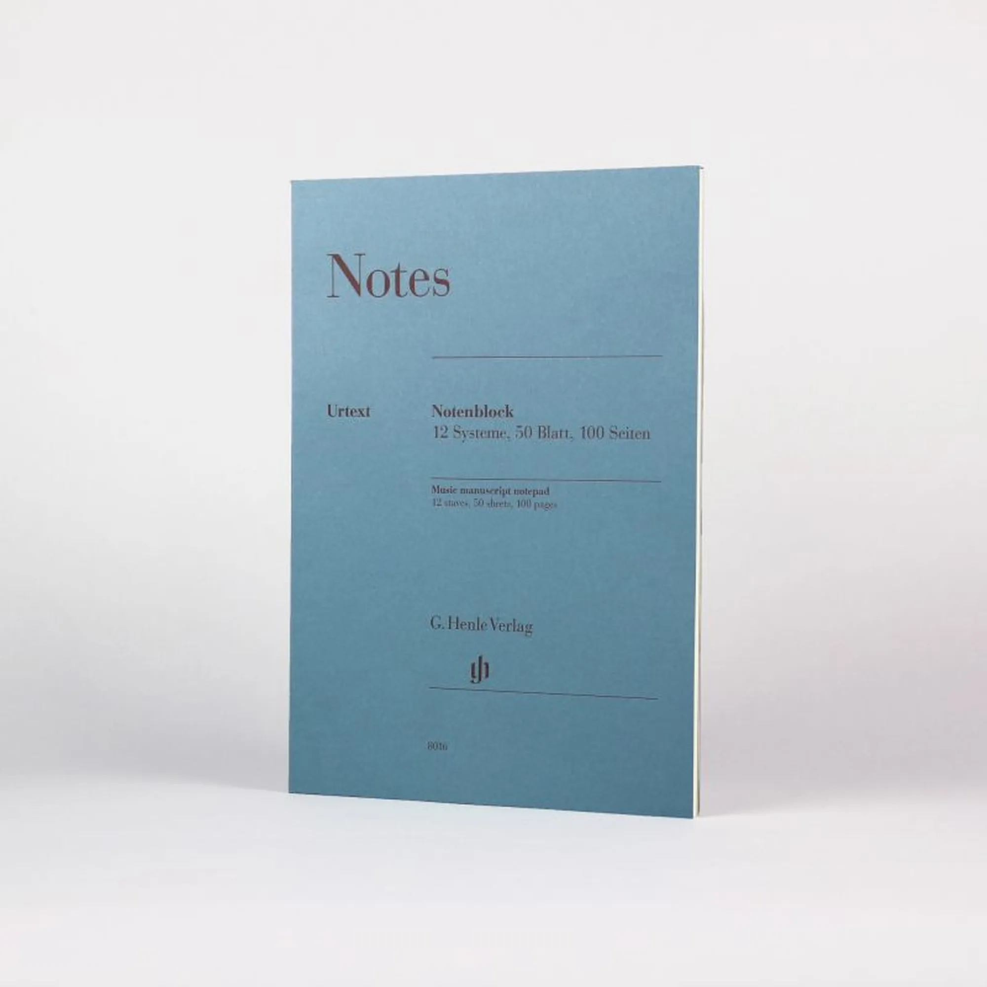 Notenblock 50 Blatt