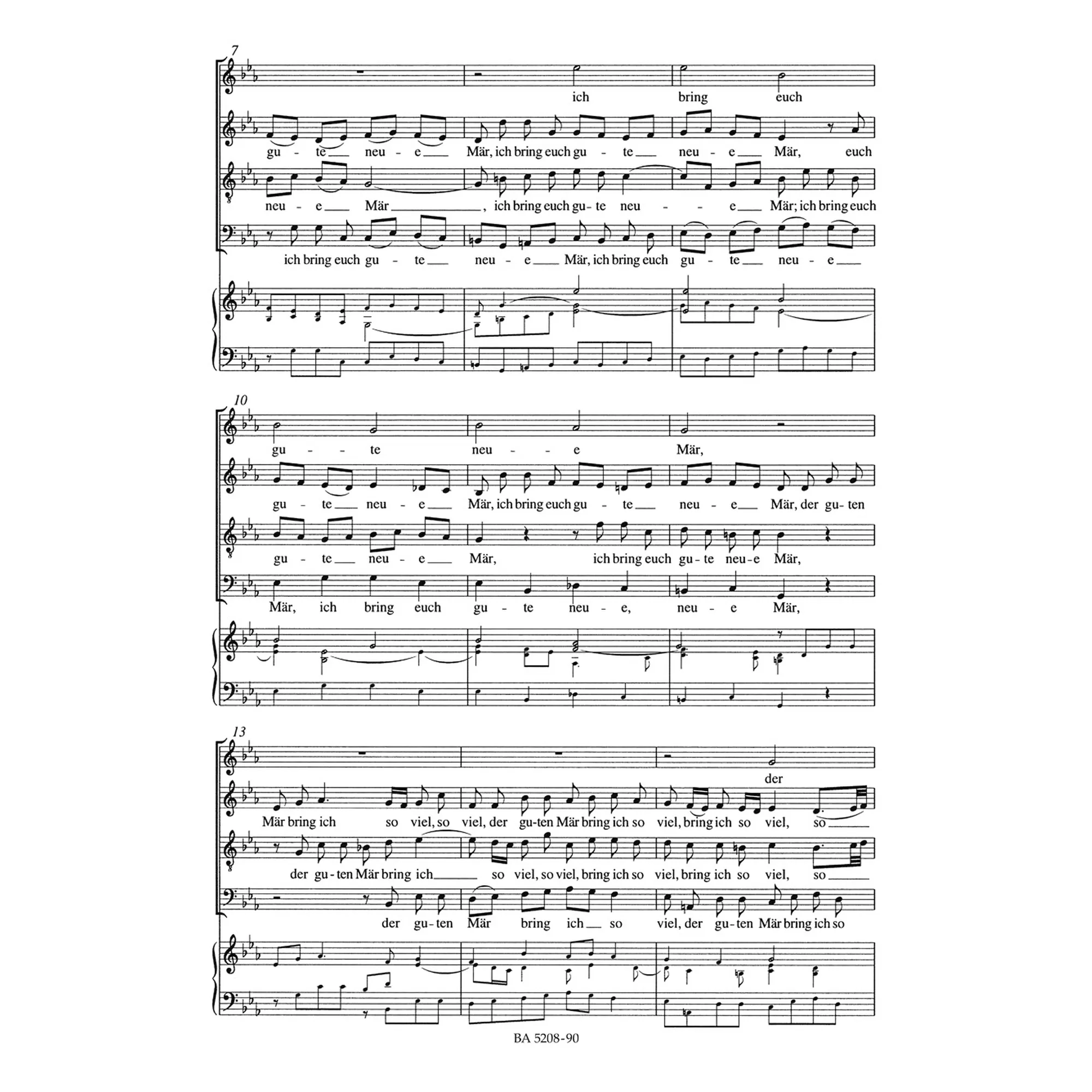 Magnificat Es-Dur BWV 243A