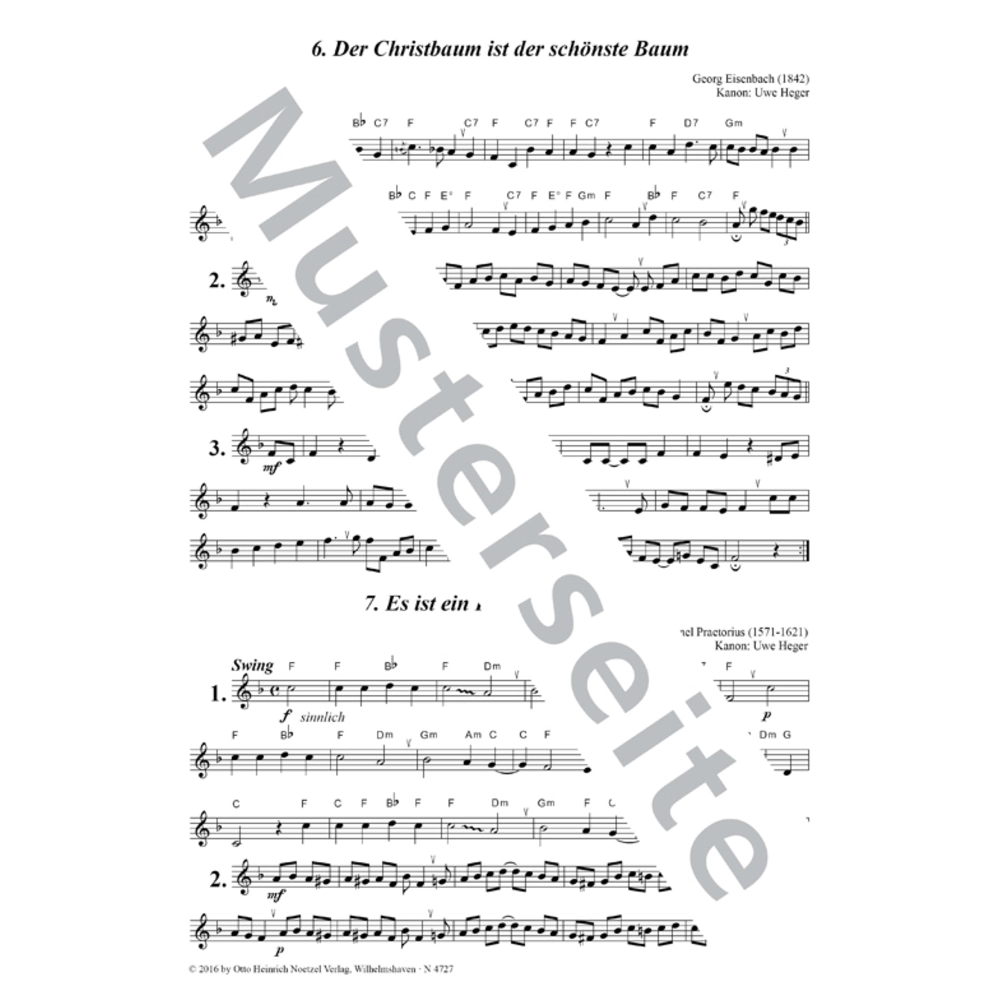 Weihnachtliche Straßenmusik