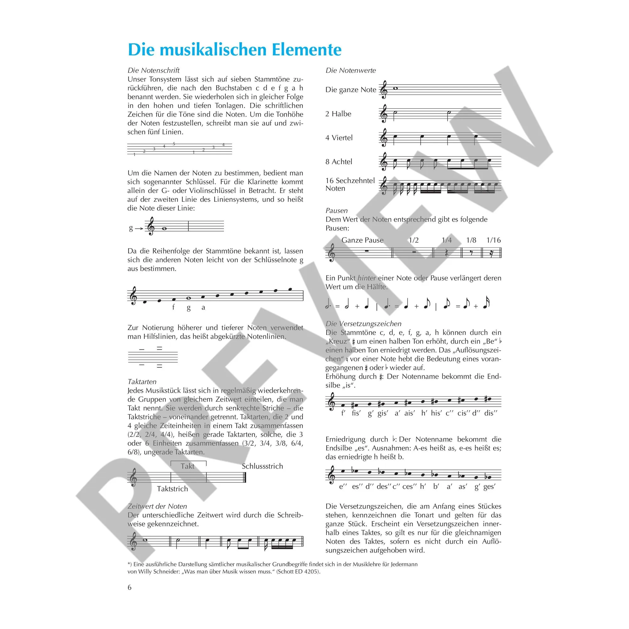 Neue Klarinettenschule 1