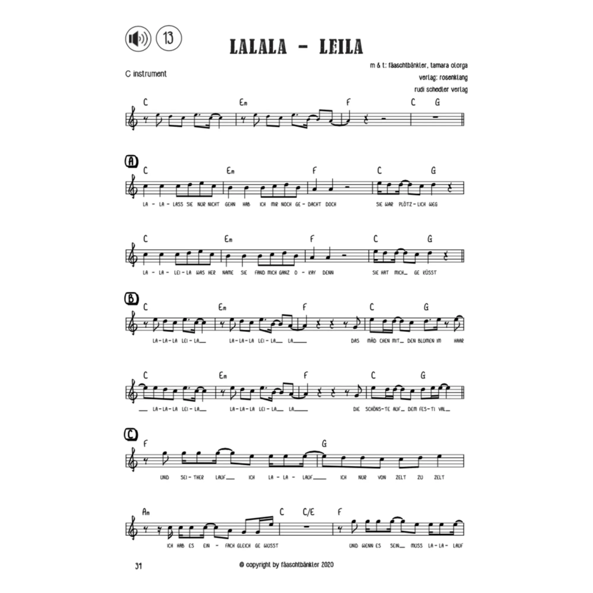 Playalong Band 3 - Fäaschtbänkler