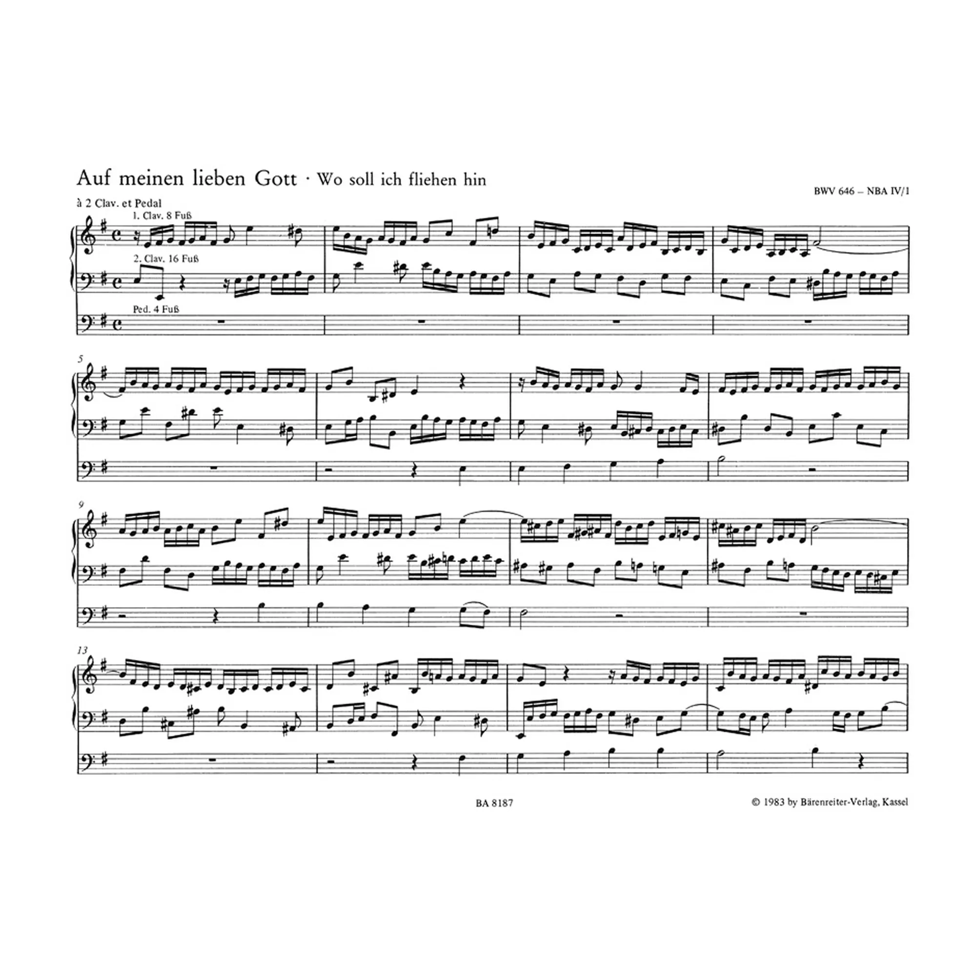 Orgelchoräle zum gottesdienstlichen Gebrauch
